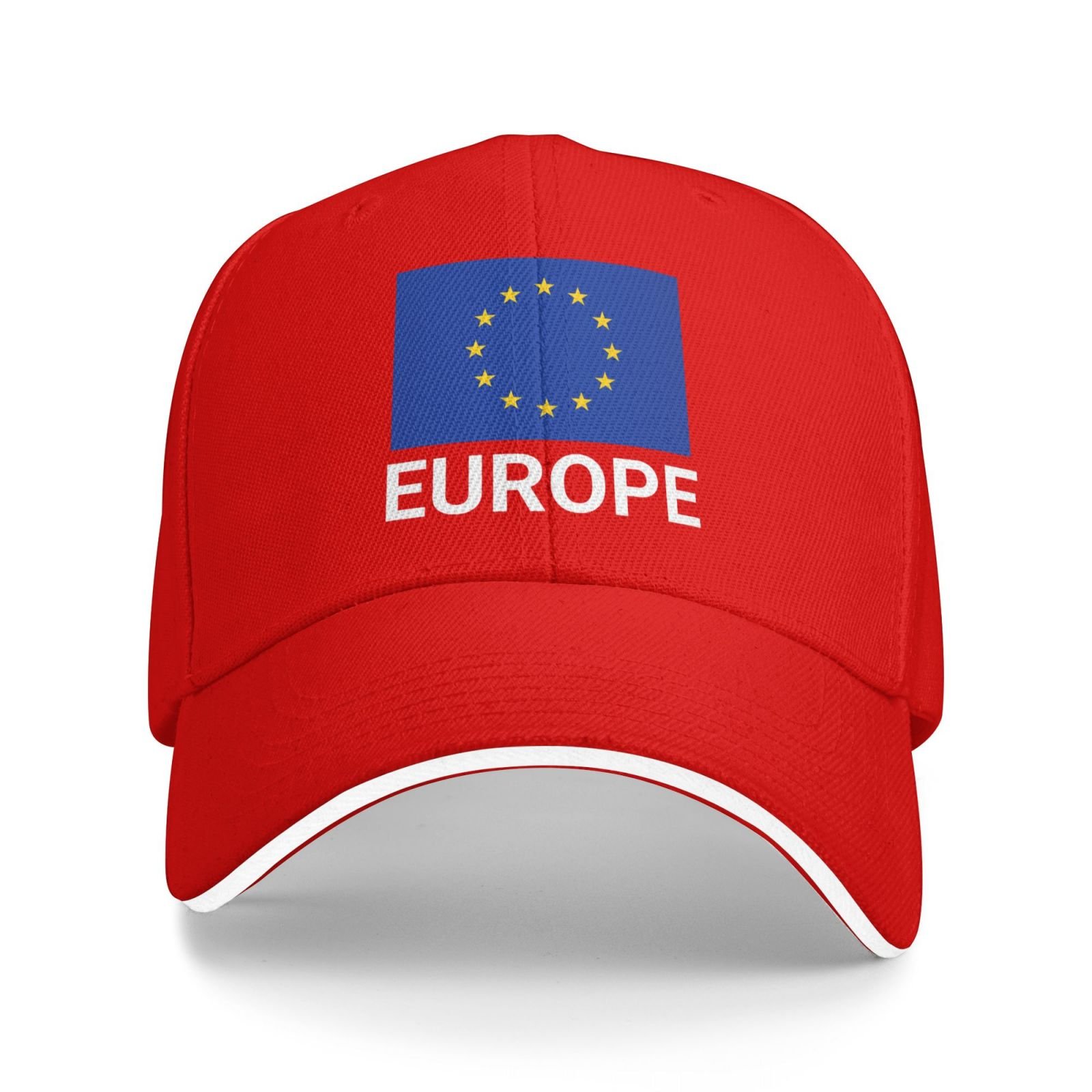 support europe flag hat european caps for men women i stand with europe baseball cap trucker hat