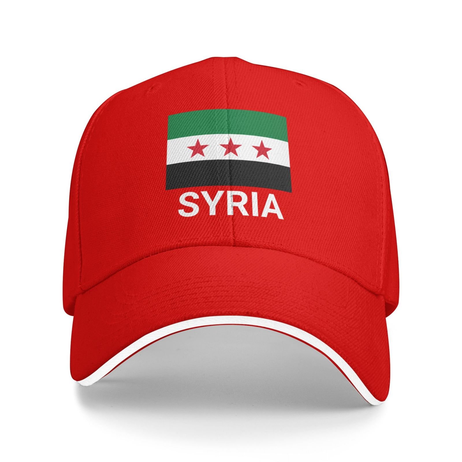 support syria flag hat syrians caps for men women i stand with syria baseball cap trucker hat