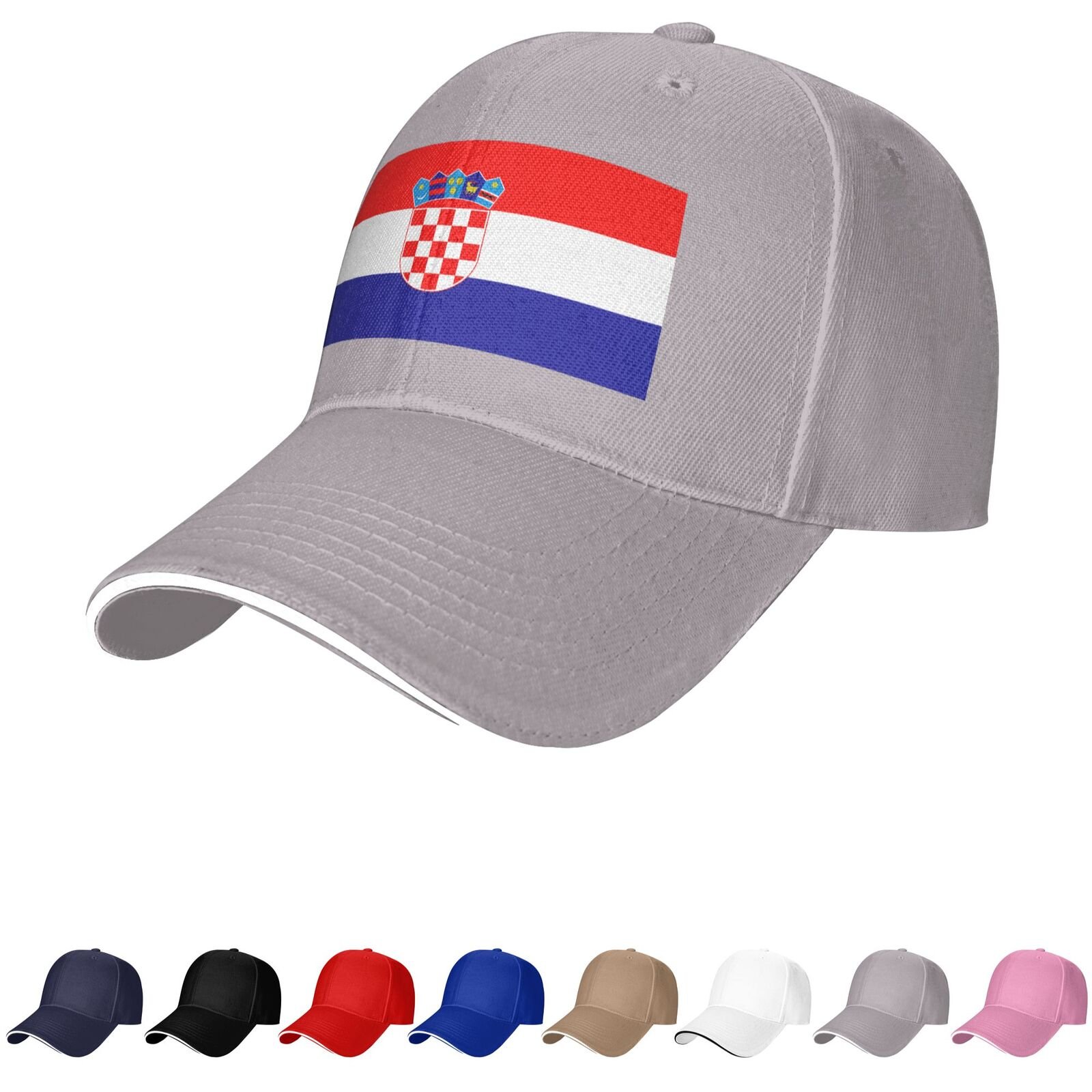 (croatia) flag hat croatian caps for men women flag of (croatia) baseball cap trucker dad hat