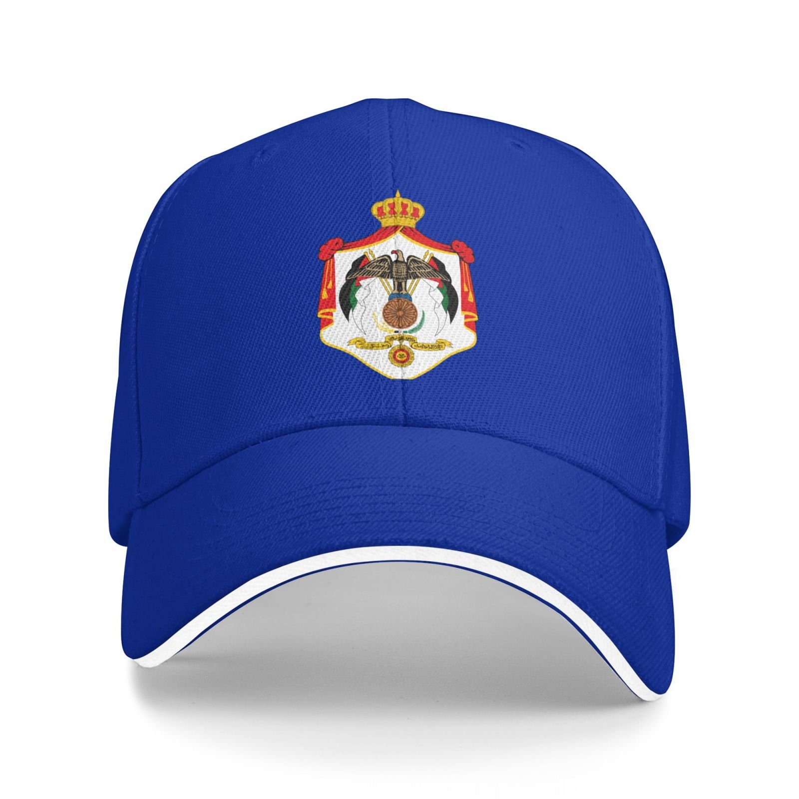 coat of arms for (jordan) baseball cap support (jordan) emblem jordanian trucker dad hat for men women