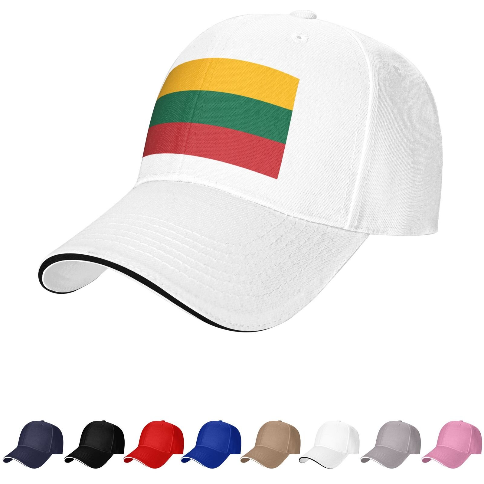 lithuania flag hat lithuanian caps for men women flag of lithuania baseball cap trucker dad hat
