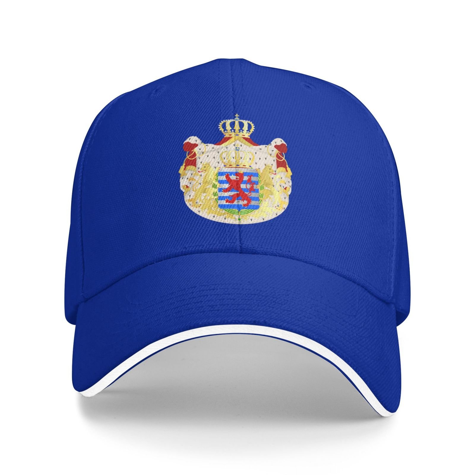 luxembourg national emblem hat support luxembourg coat of arms baseball cap luxembourgian hat for women men adjustable hat