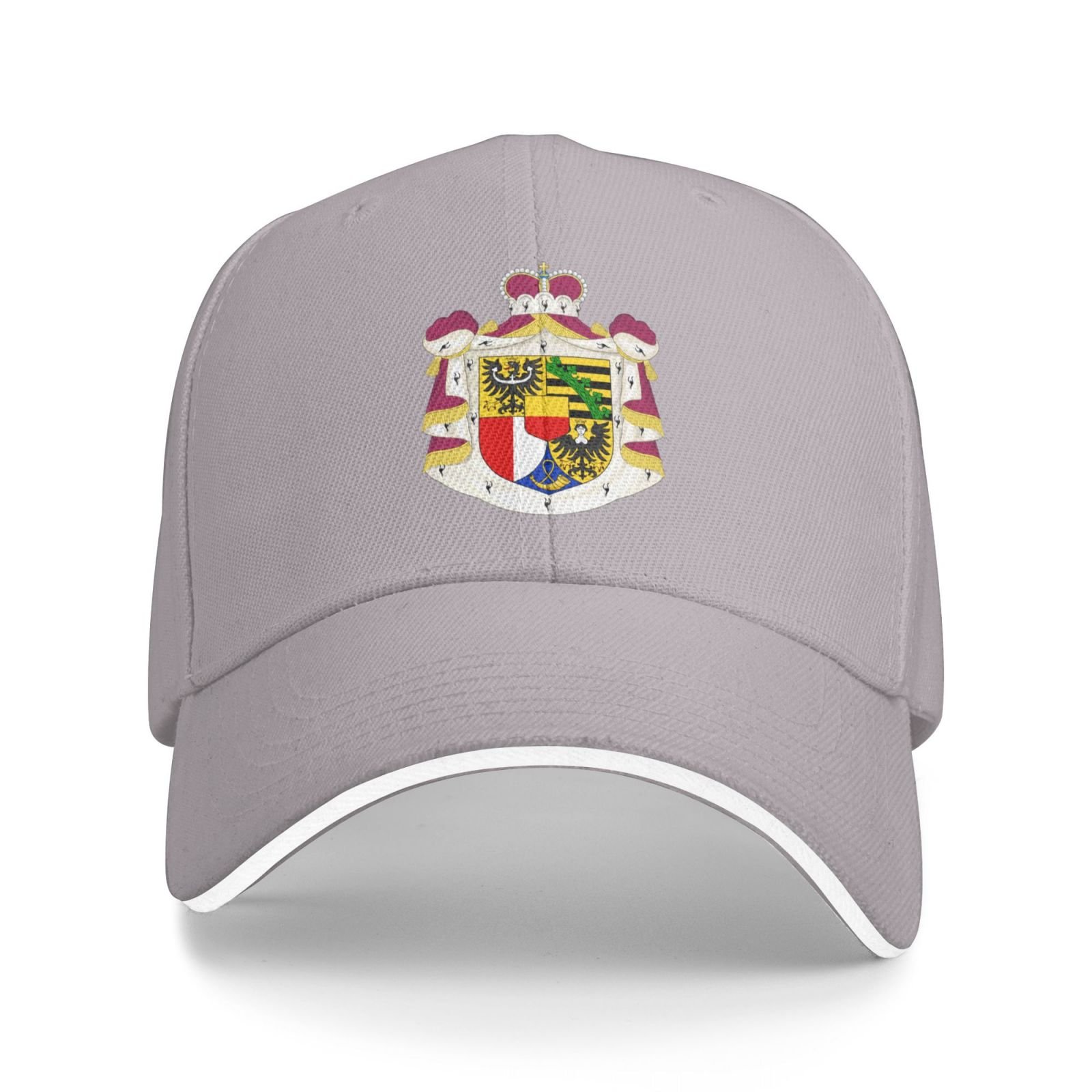 liechtenstein national emblem hat support liechtenstein coat of arms baseball cap liechtenstein hat for women men adjustable hat