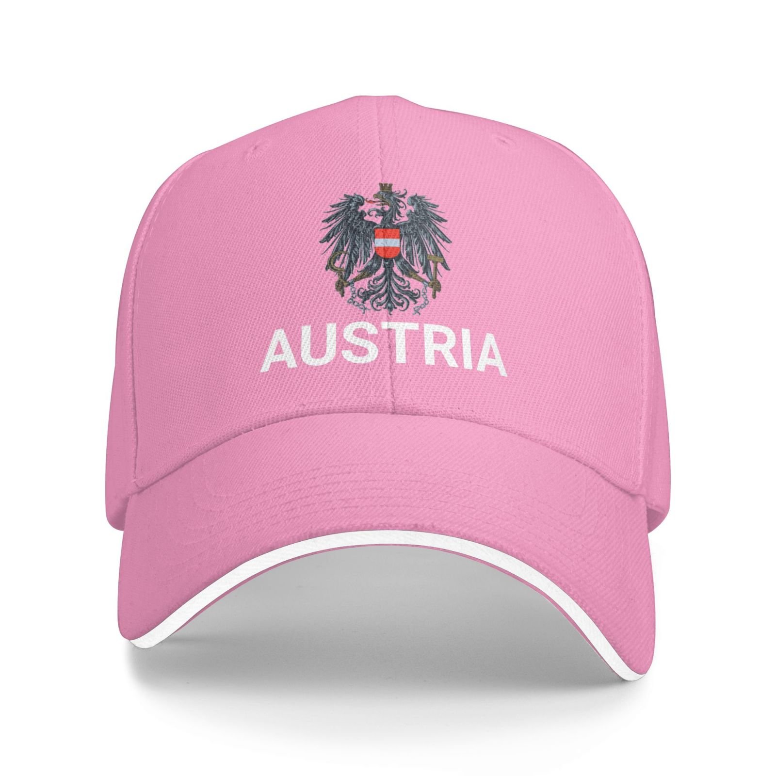 support austria hat austrian caps for men women i stand with austria emblem coat of arms baseball cap