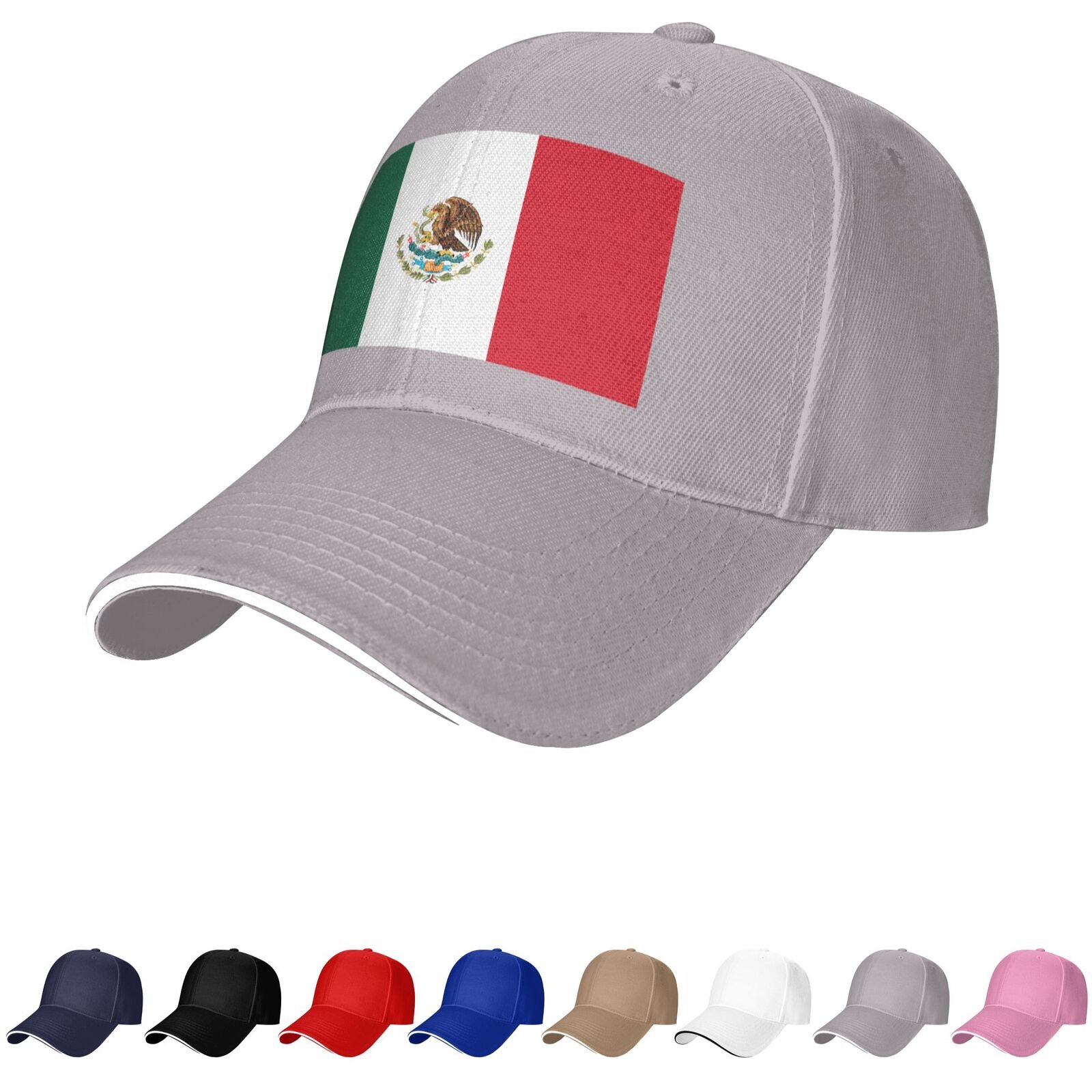 mexico flag hat mexican caps for men women flag of mexico baseball cap trucker dad hat