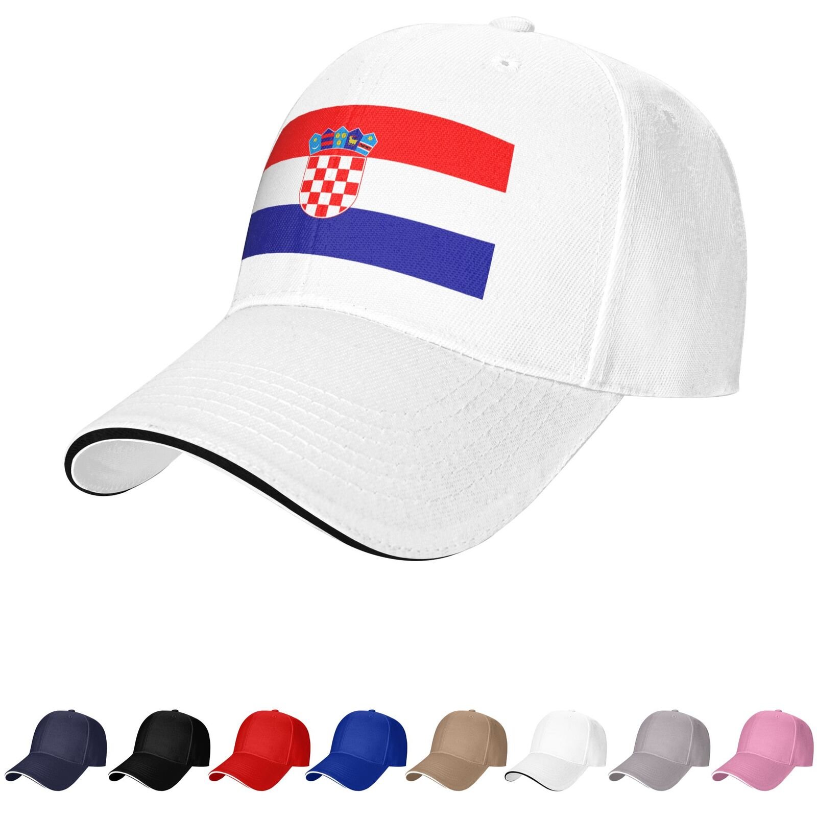 (croatia) flag hat croatian caps for men women flag of (croatia) baseball cap trucker dad hat