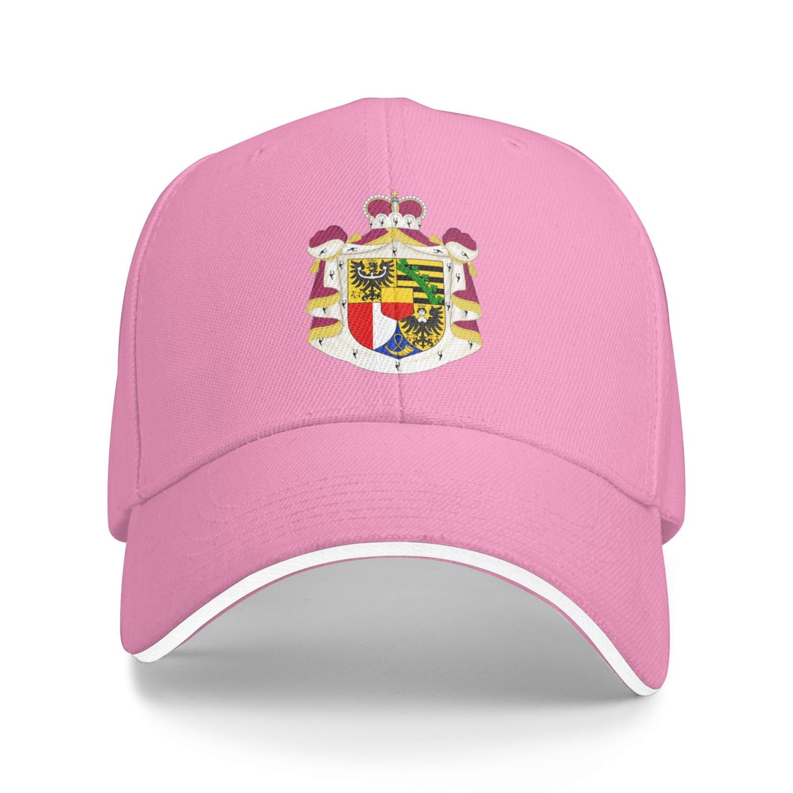 liechtenstein national emblem hat support liechtenstein coat of arms baseball cap liechtenstein hat for women men adjustable hat