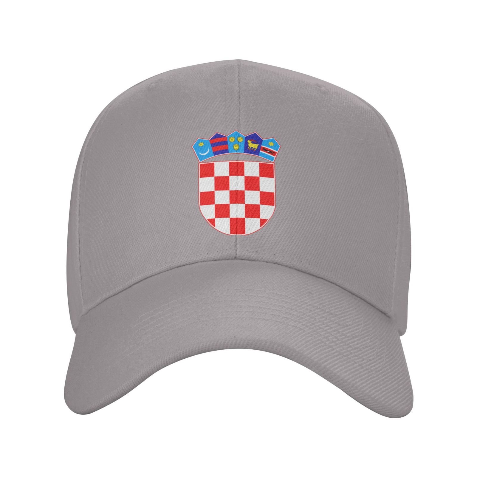 (croatia) hat for men women coat of arms of (croatia) baseball cap adjustable trucker dad hats