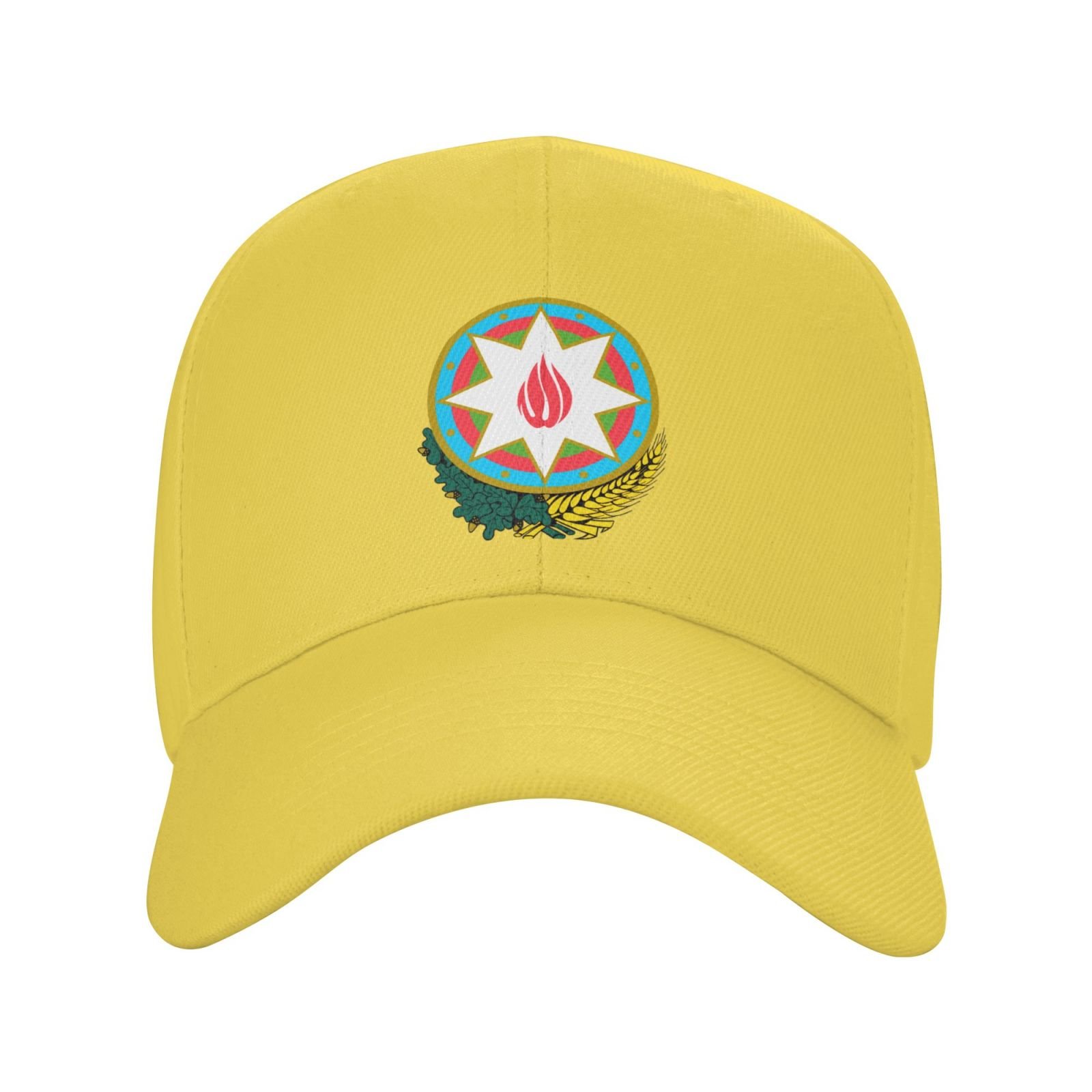 azerbaijan hat for men women coat of arms of azerbaijan baseball cap adjustable trucker dad hats