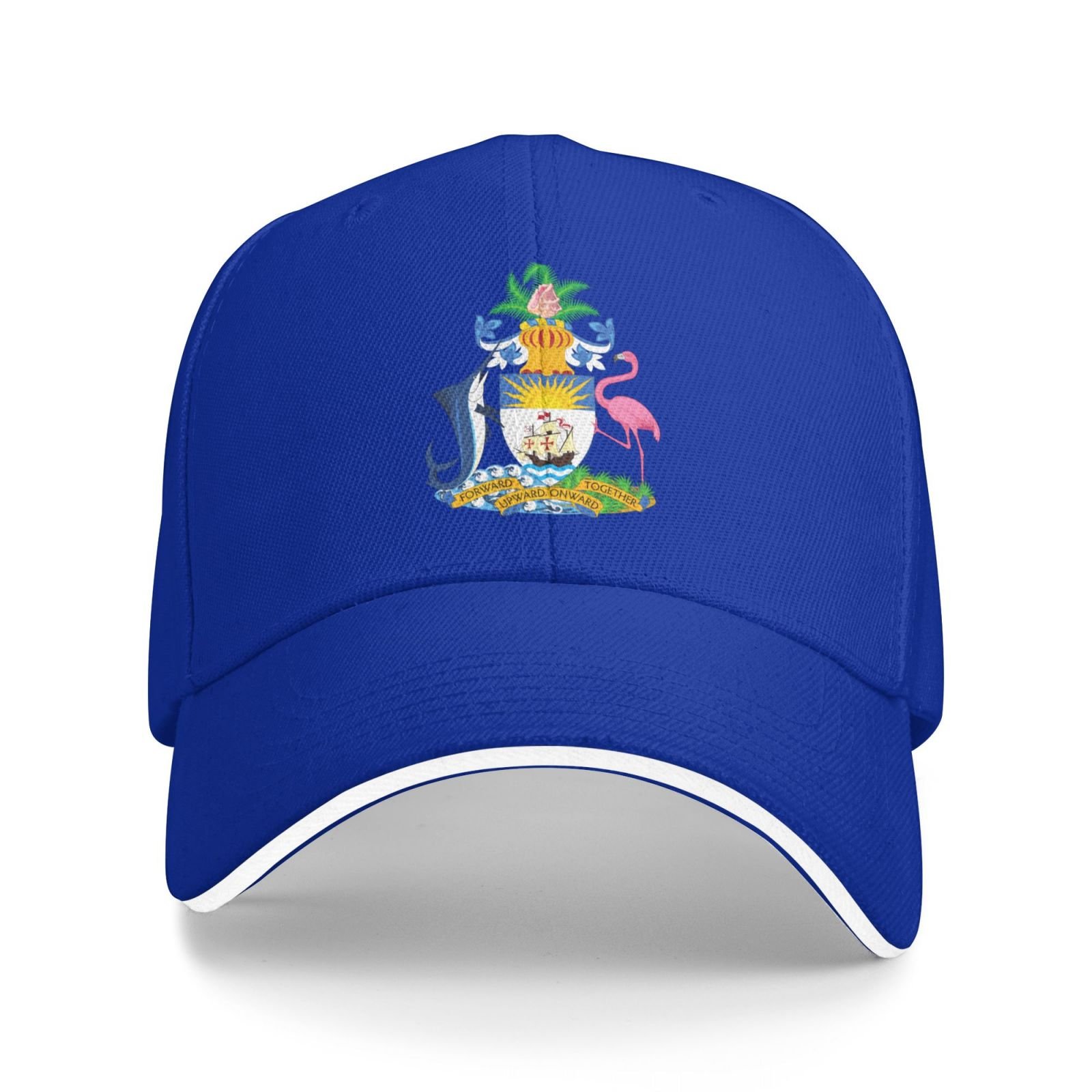 bahamas national emblem hat support bahamas coat of arms baseball cap bahamian hat for women men adjustable hat