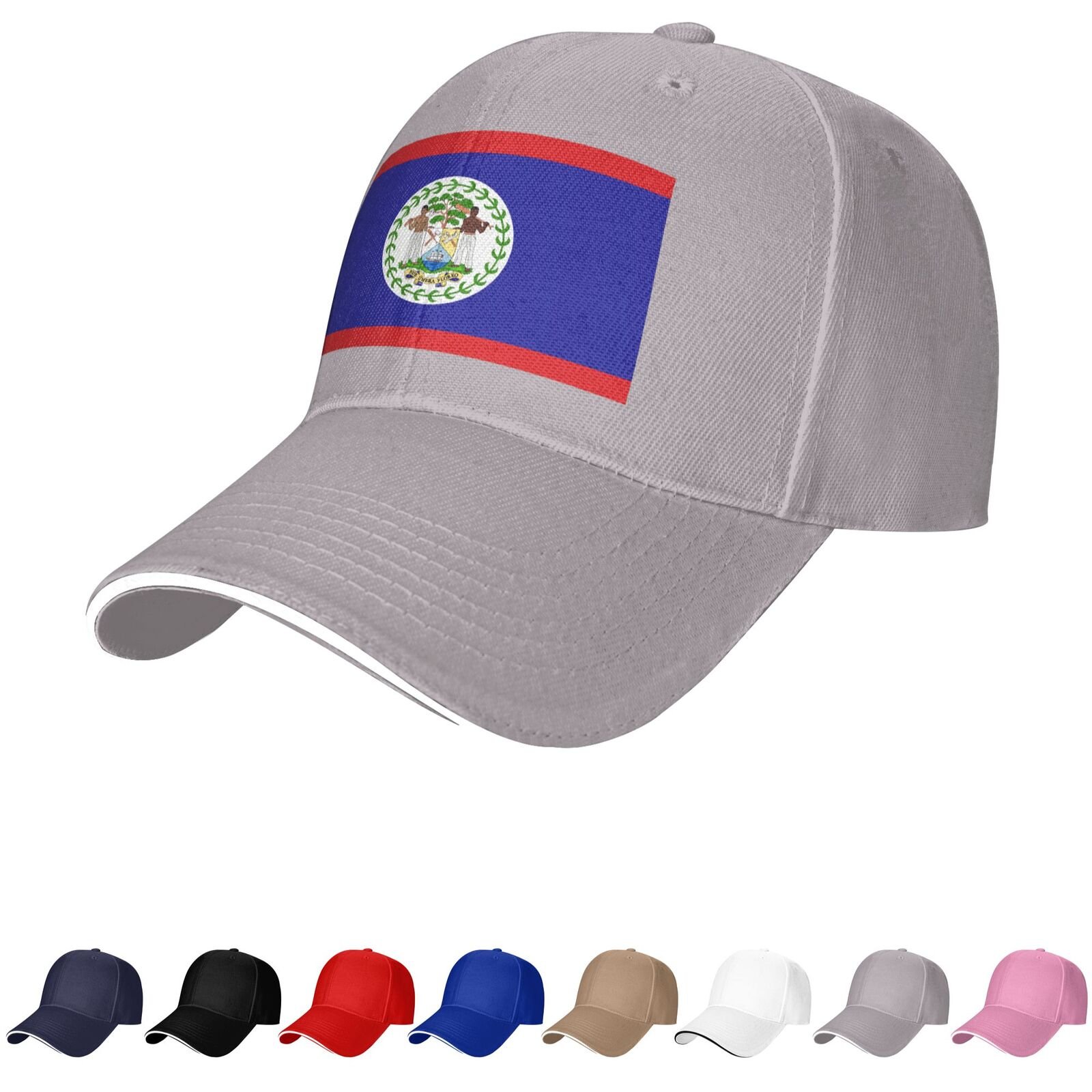 belize flag hat belizean caps for men women flag of belize baseball cap trucker dad hat