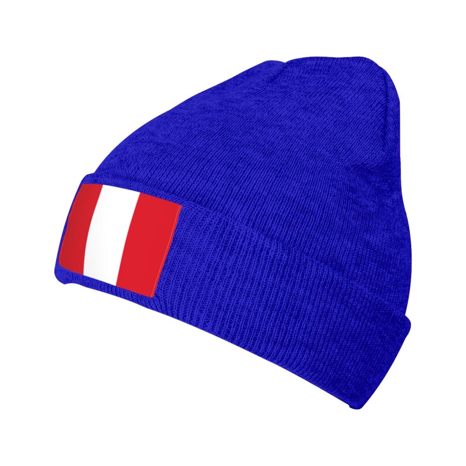 flag of peru knit beanie hat peru flags knitted cap for peruvian winter outdoor men women