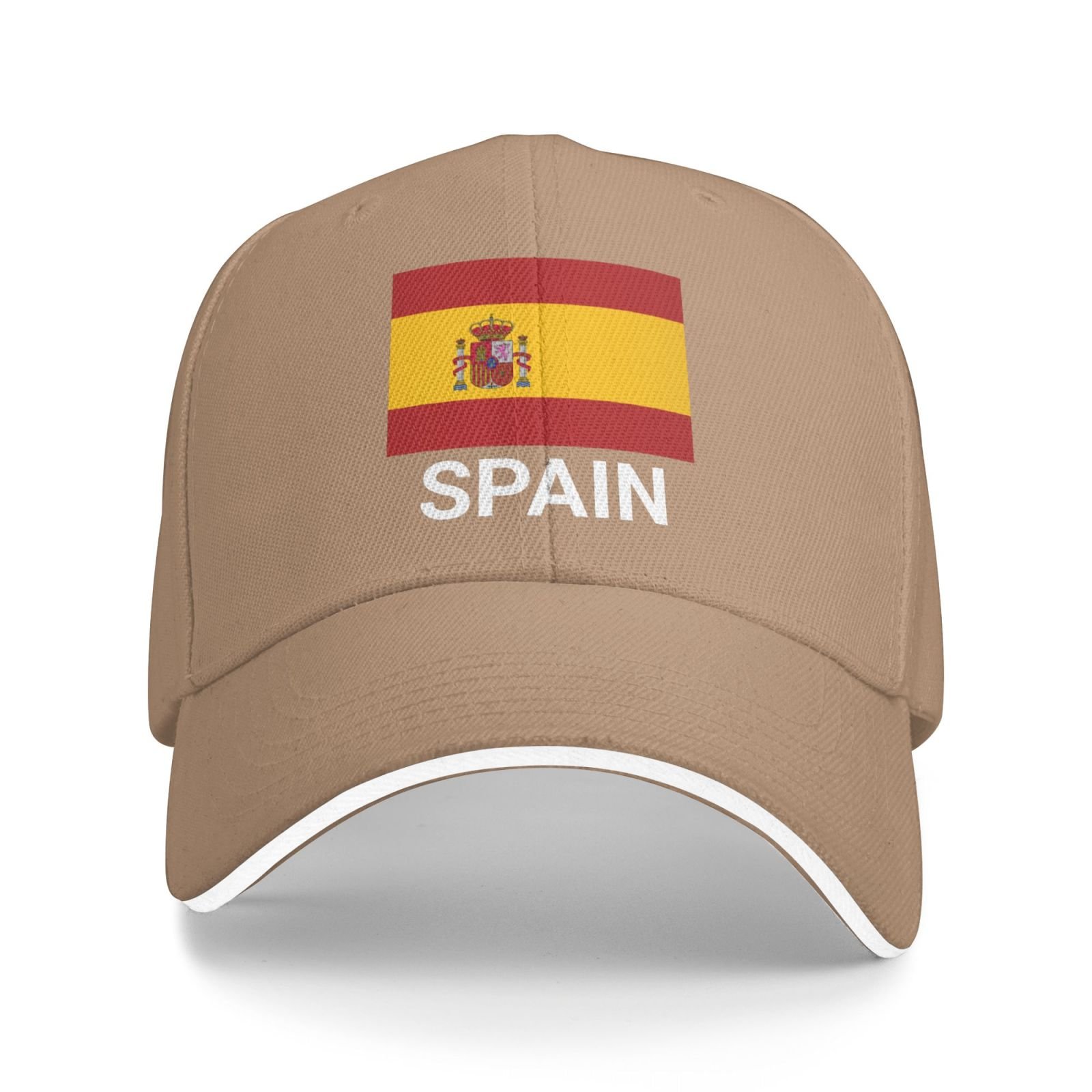 support spain flag hat spanish caps for men women i stand with spain baseball cap trucker hat