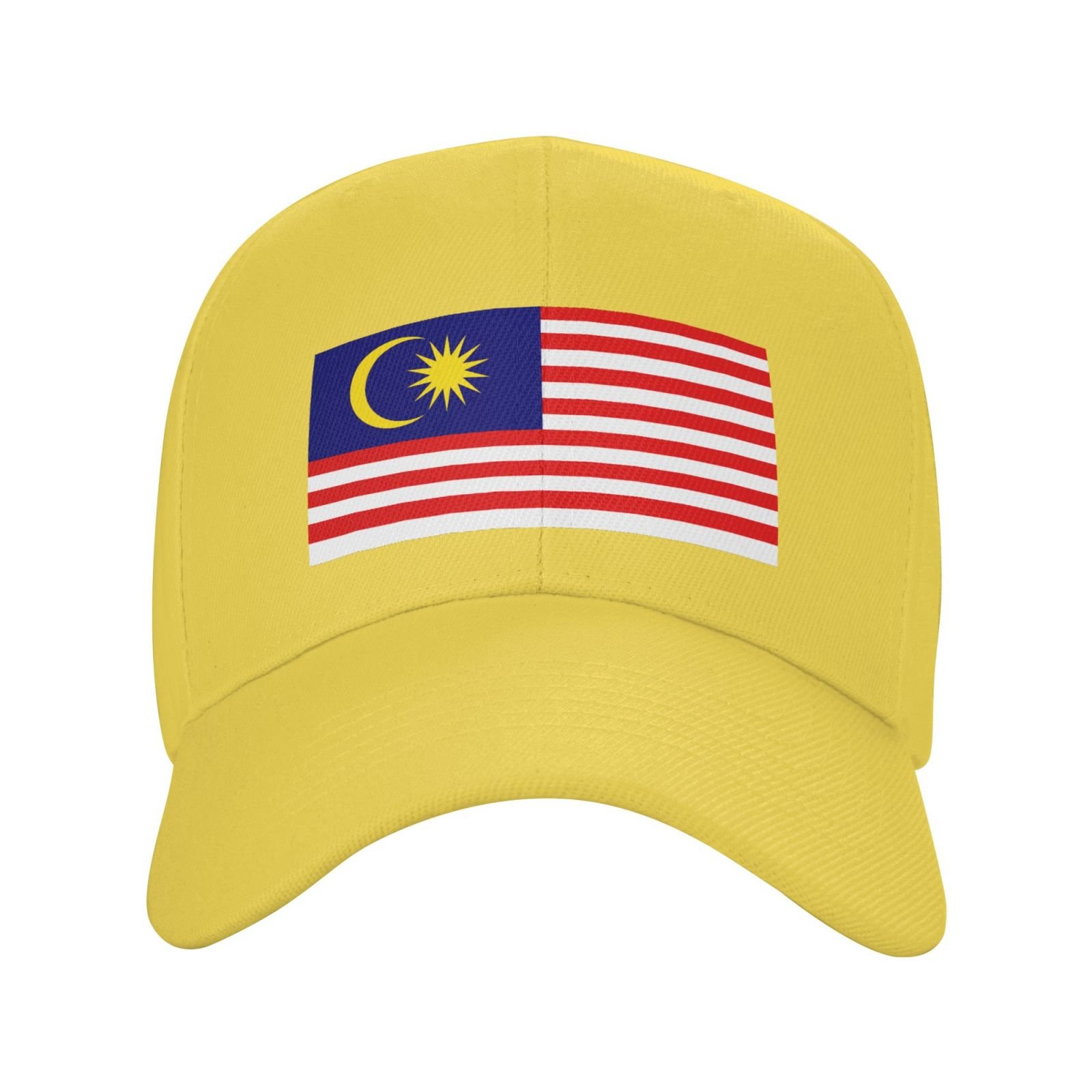 malaysia hat for men women flag of malaysia baseball cap adjustable trucker dad hats