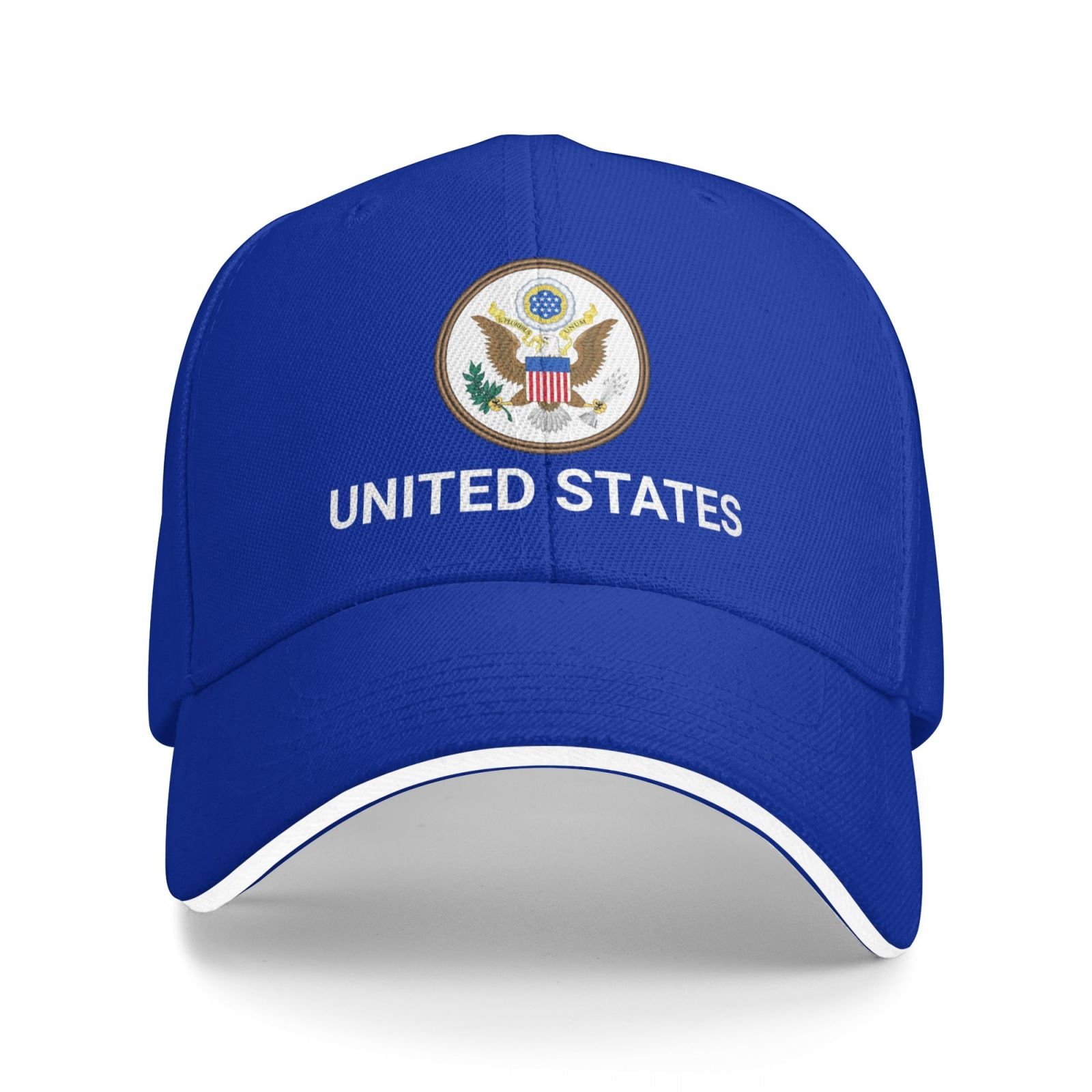 support united states hat american caps for men women i stand with united states emblem coat of arms baseball cap