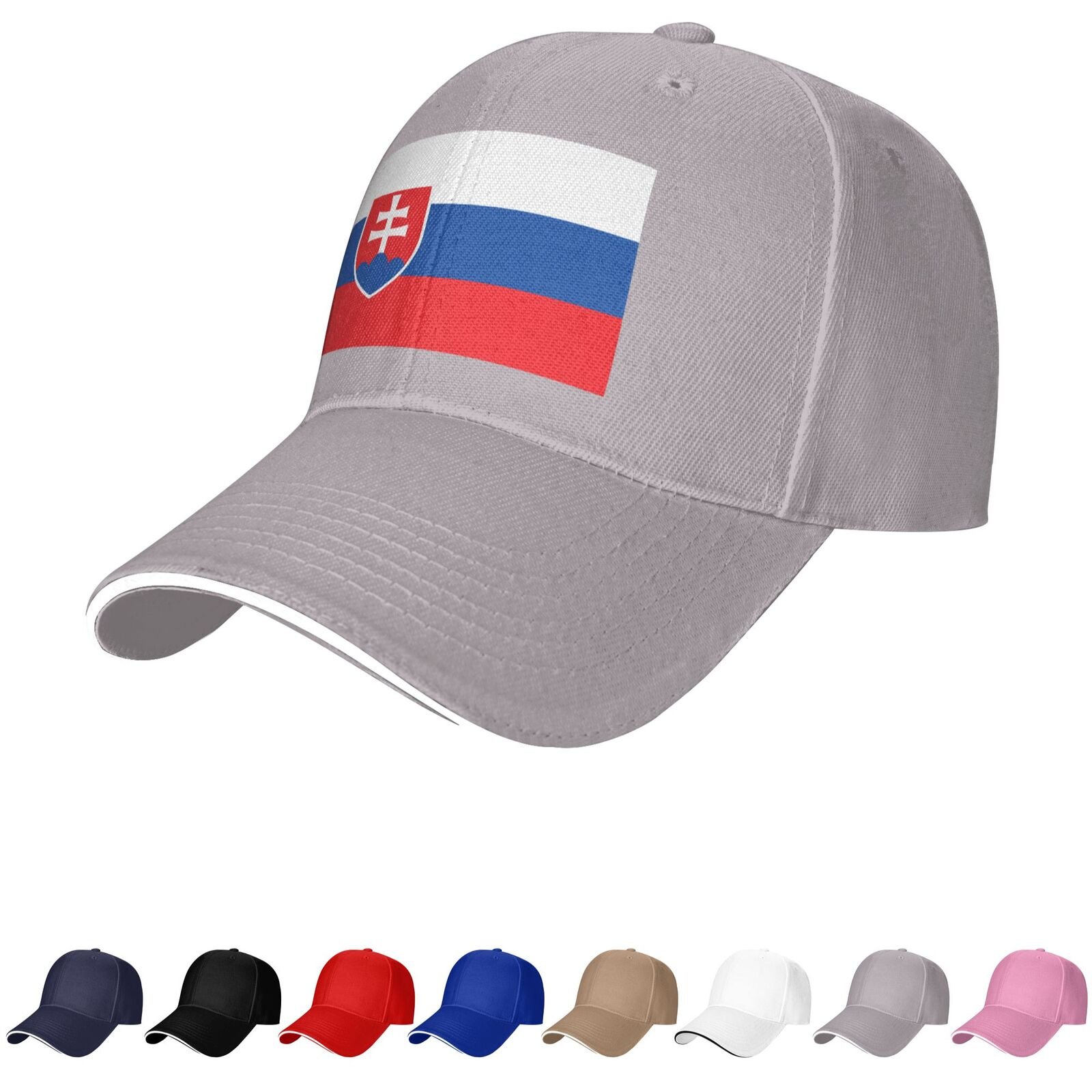 slovakia flag hat slovakian caps for men women flag of slovakia baseball cap trucker dad hat
