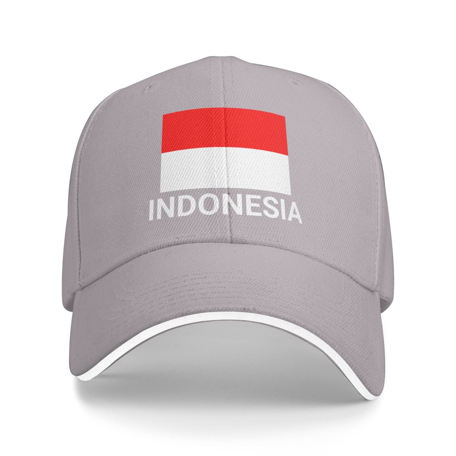 support indonesia flag hat indonesian caps for men women i stand with indonesia baseball cap trucker hat