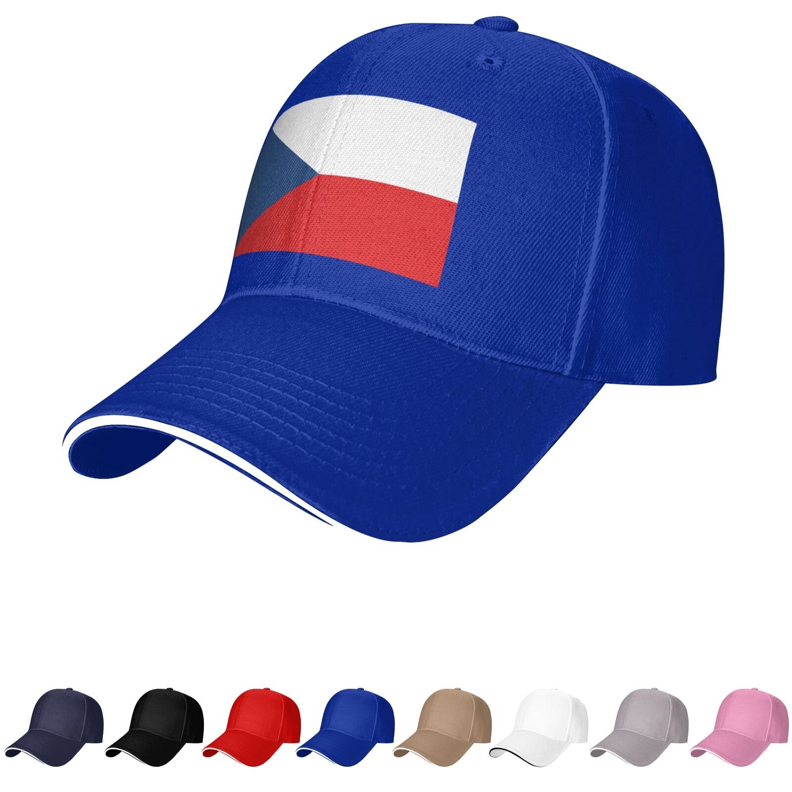 czech flag hat czech caps for men women flag of czech baseball cap trucker dad hat