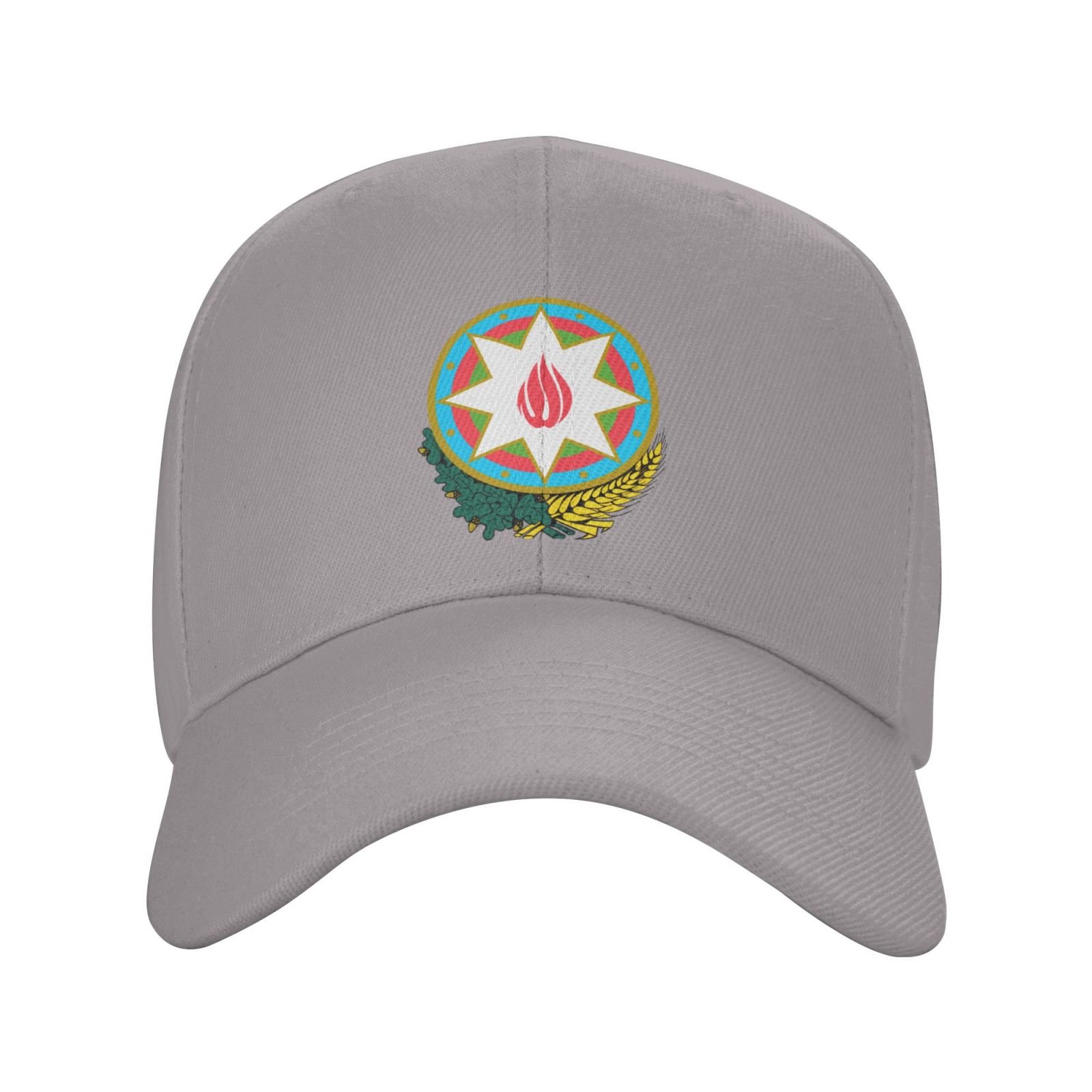 azerbaijan hat for men women coat of arms of azerbaijan baseball cap adjustable trucker dad hats