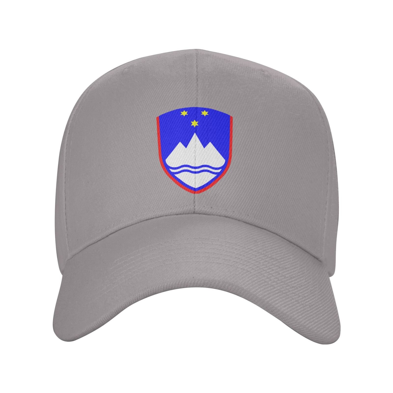slovenia hat for men women coat of arms of slovenia baseball cap adjustable trucker dad hats