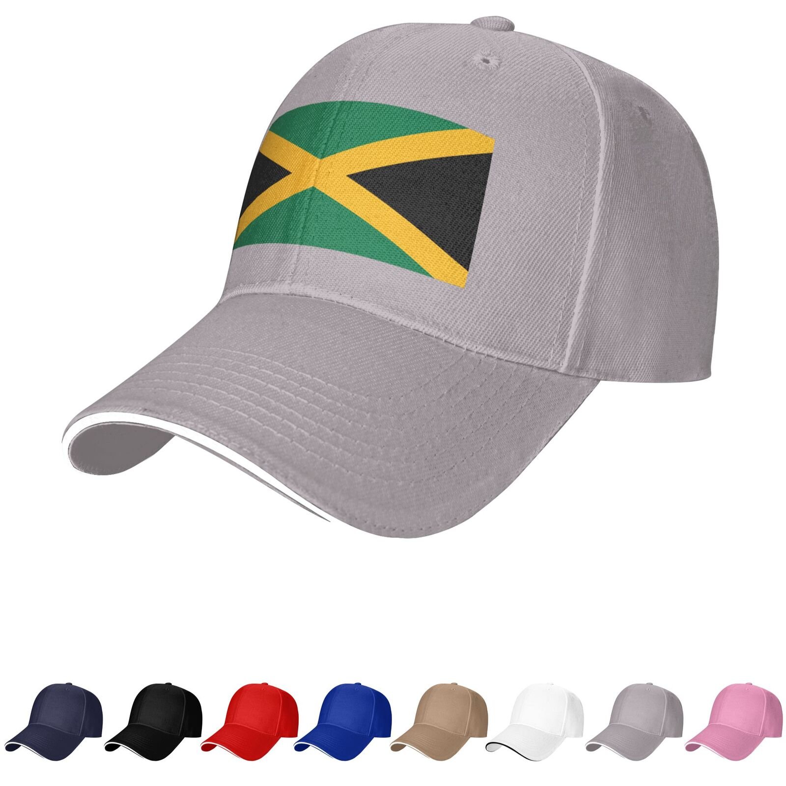 jamaica flag hat jamaican caps for men women flag of jamaica baseball cap trucker dad hat