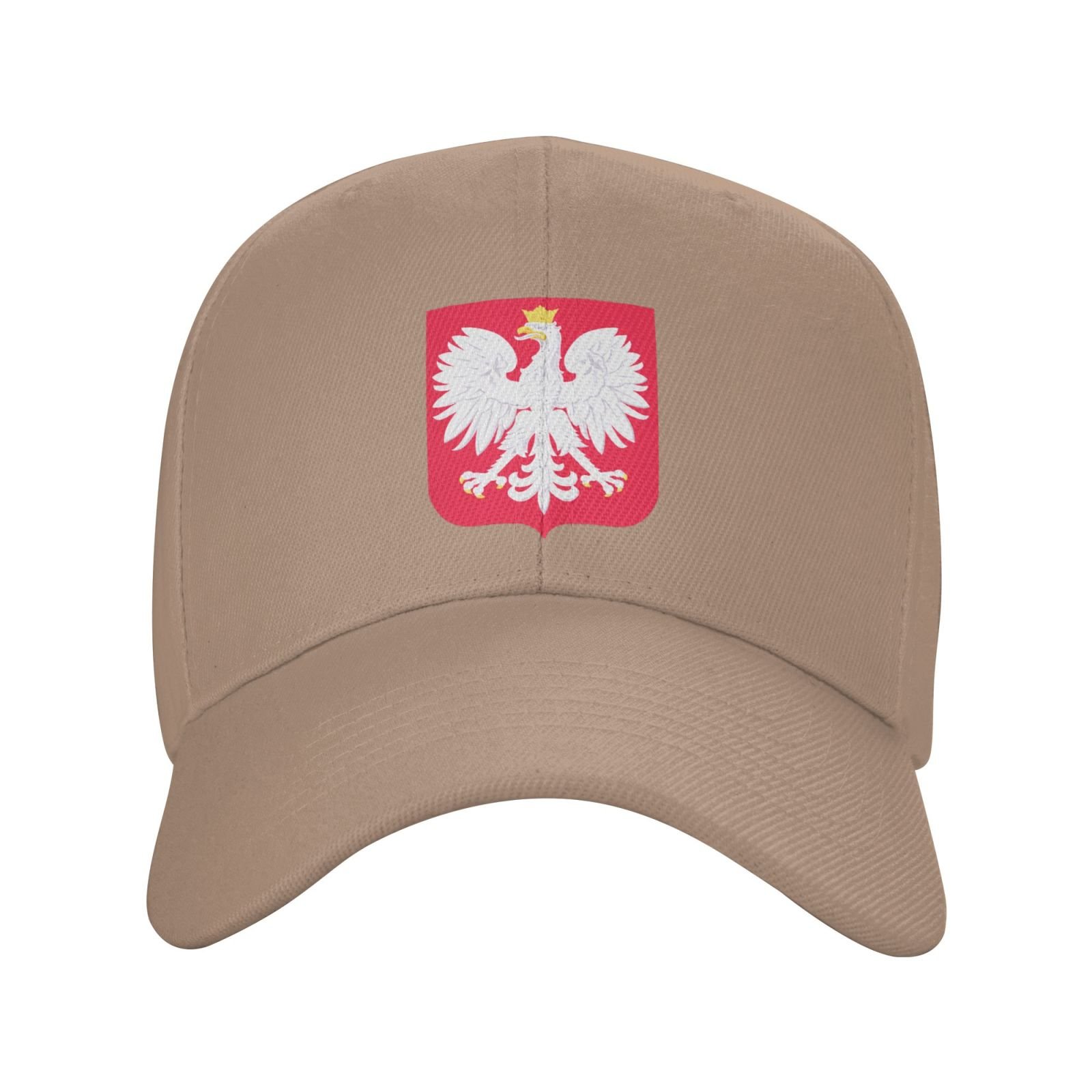 poland hat for men women coat of arms of poland baseball cap adjustable trucker dad hats
