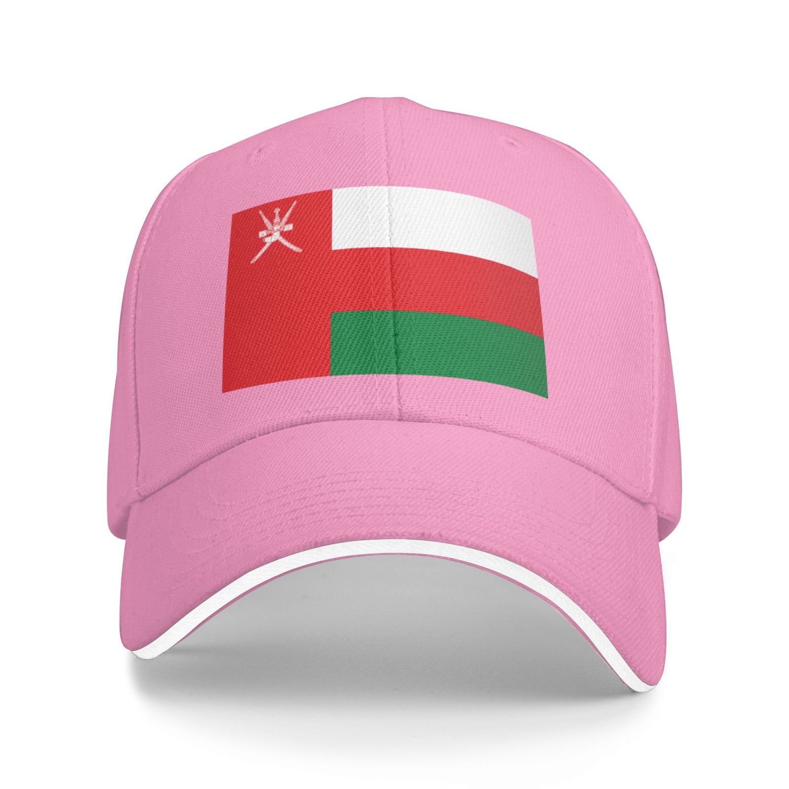 flag of oman baseball cap stand with oman hat support omani trucker dad hat for men women