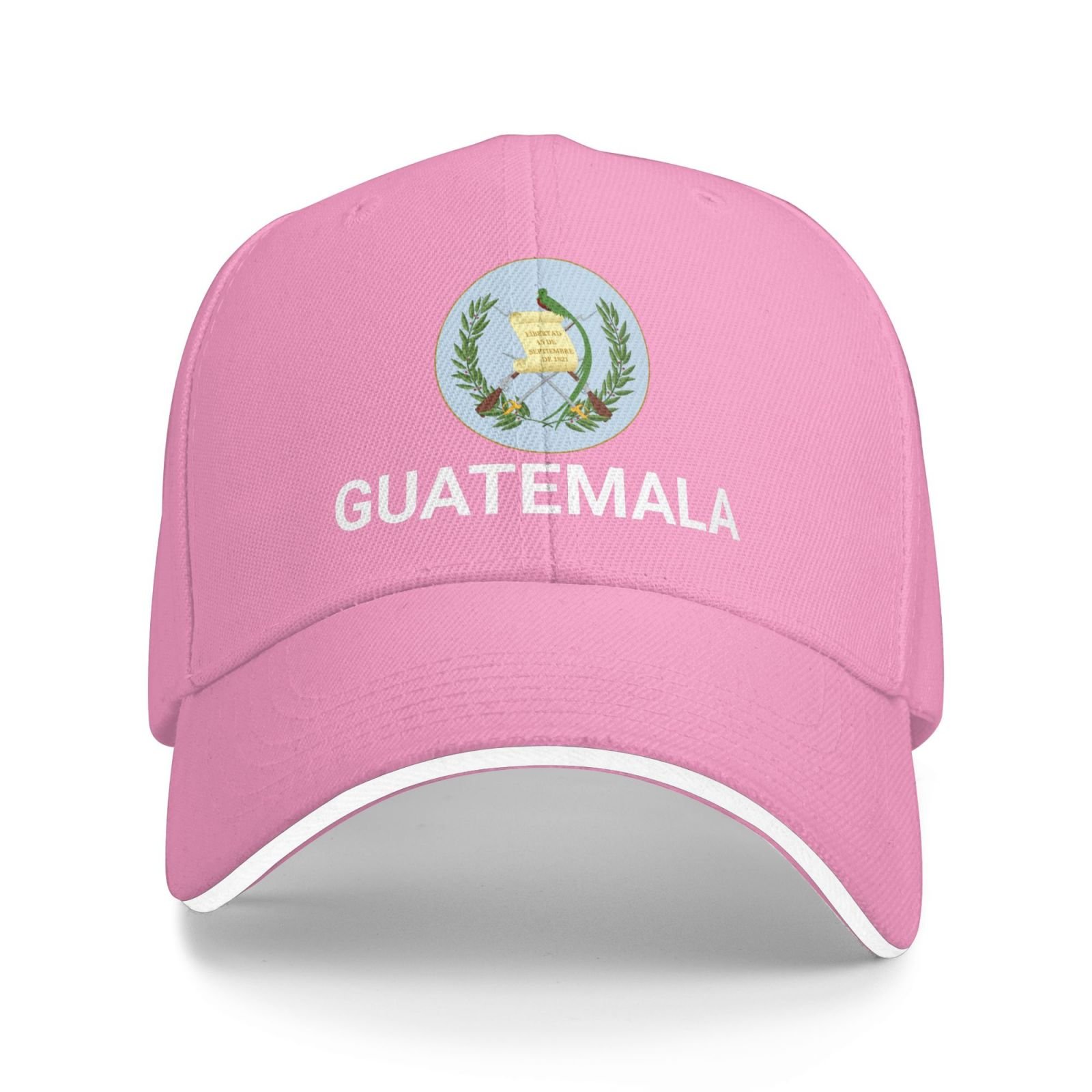 support guatemala hat guatemalan caps for men women i stand with guatemala emblem coat of arms baseball cap