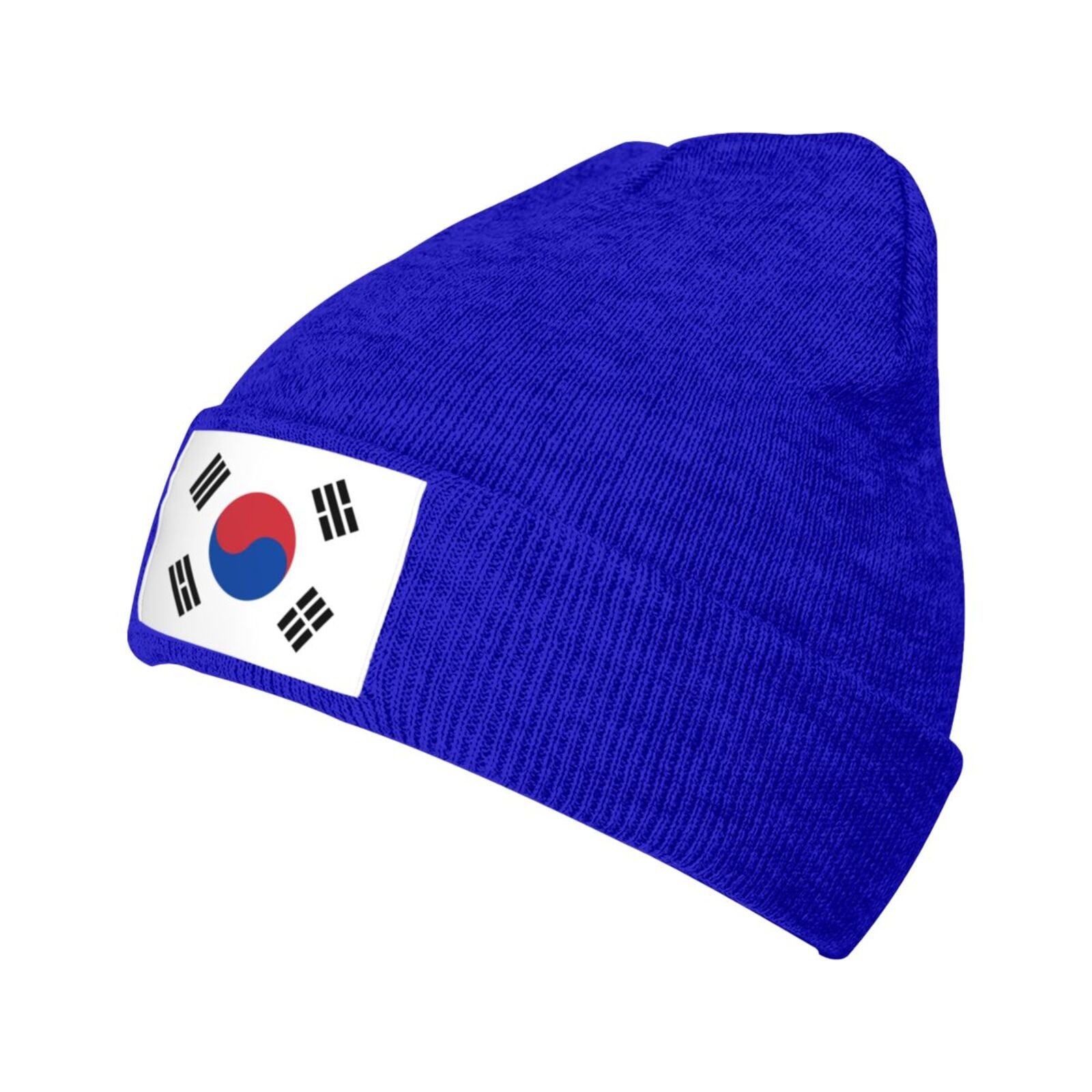 flag of korea knit beanie hat korea flags knitted cap for korean winter outdoor men women