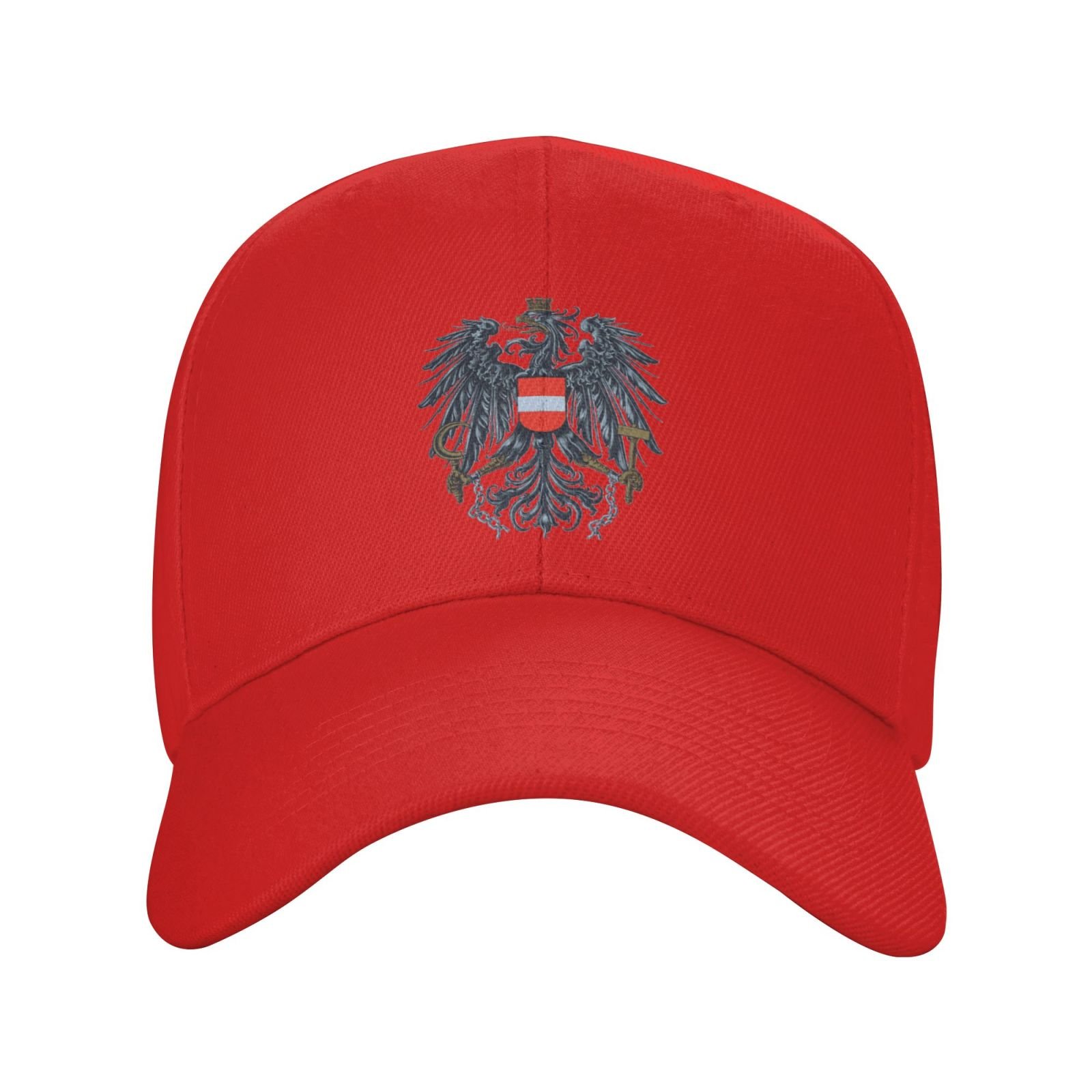 austria hat for men women coat of arms of austria baseball cap adjustable trucker dad hats