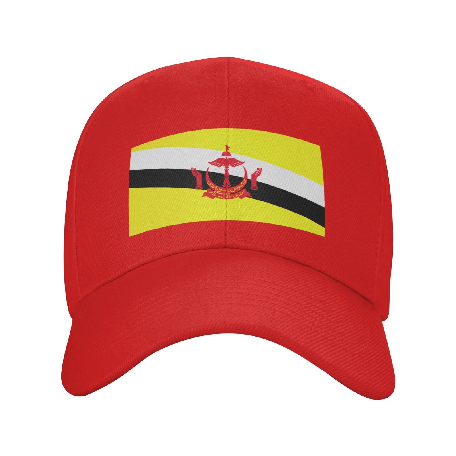 brunei hat for men women flag of brunei baseball cap adjustable trucker dad hats