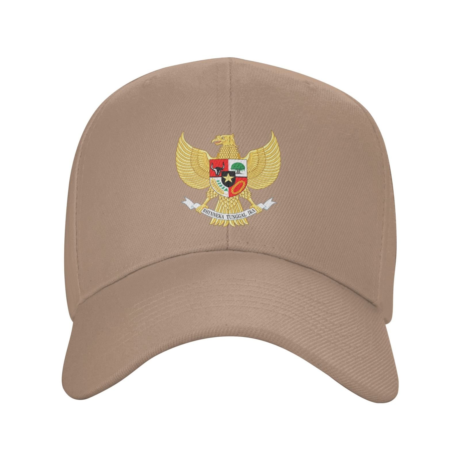 indonesia hat for men women coat of arms of indonesia baseball cap adjustable trucker dad hats