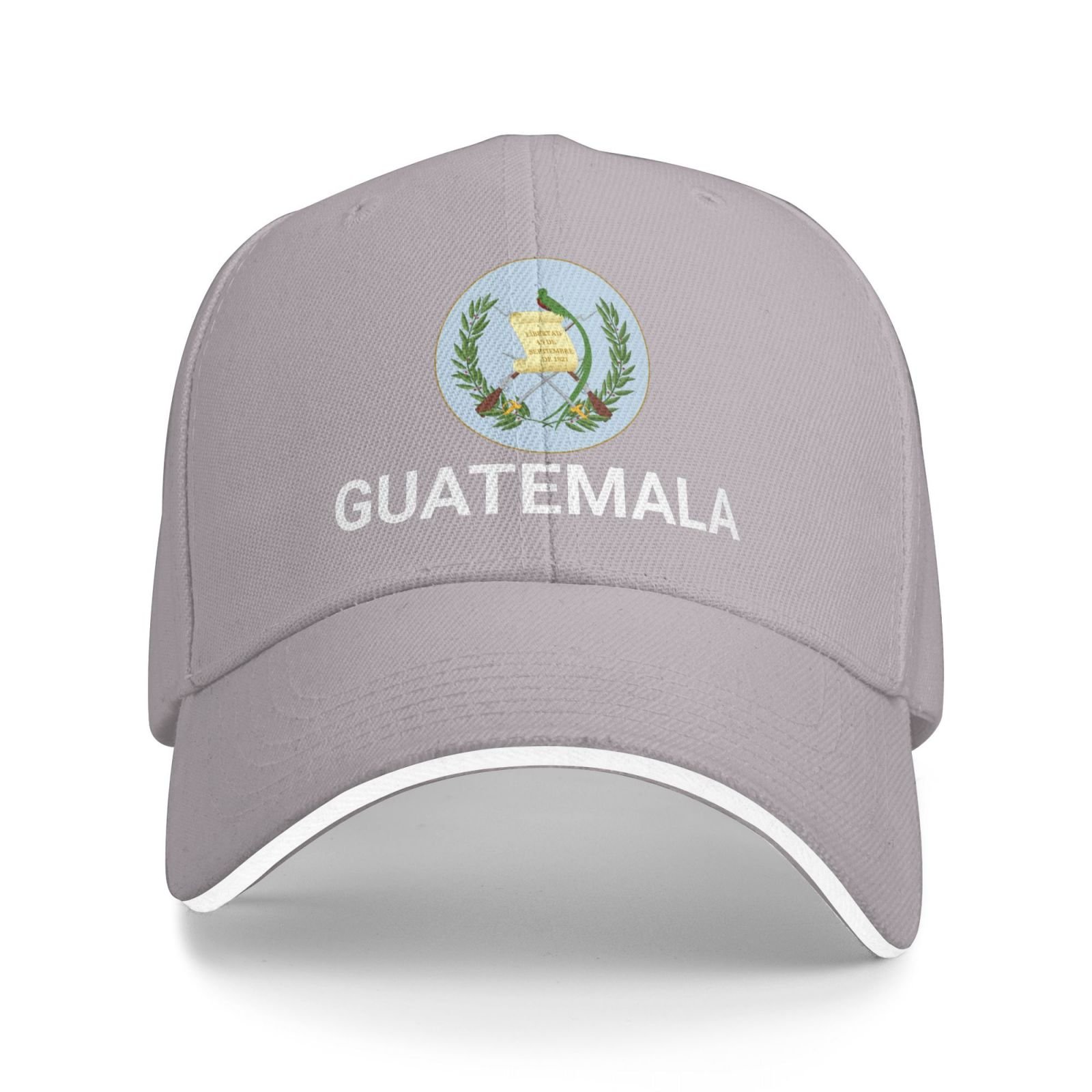 support guatemala hat guatemalan caps for men women i stand with guatemala emblem coat of arms baseball cap