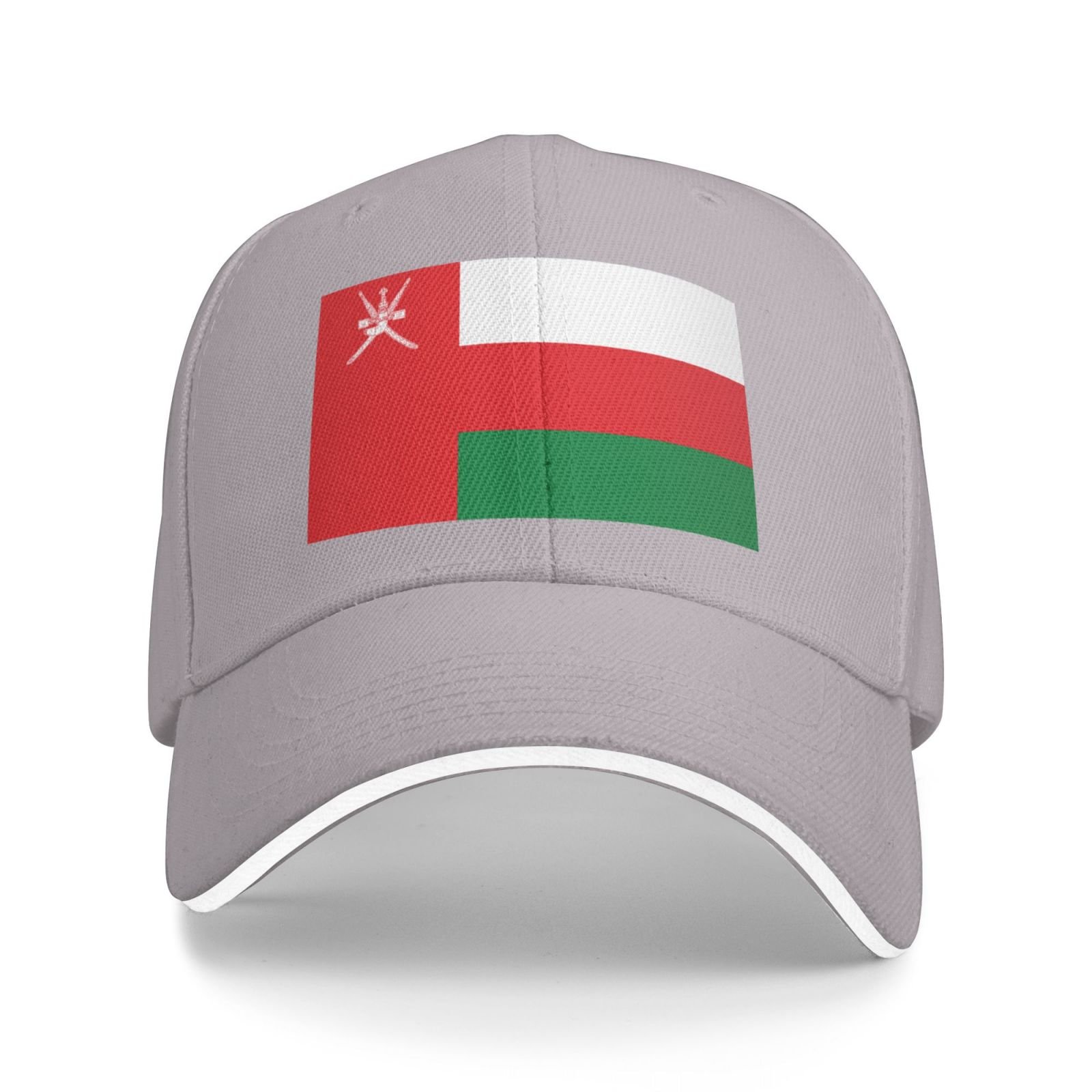 flag of oman baseball cap stand with oman hat support omani trucker dad hat for men women