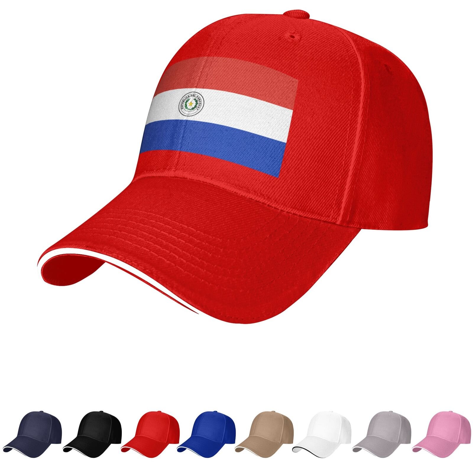 paraguay flag hat paraguayan caps for men women flag of paraguay baseball cap trucker dad hat