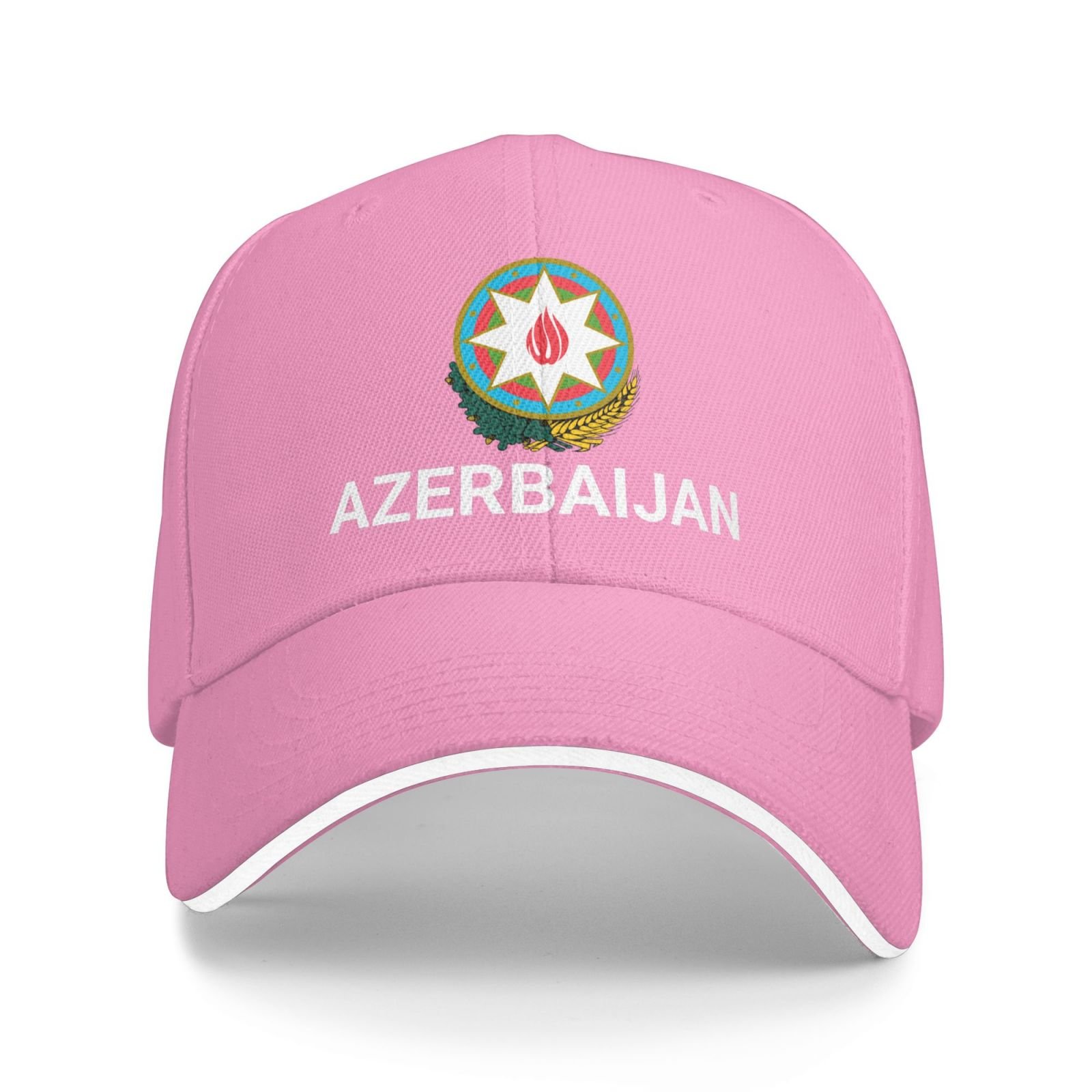 support azerbaijan hat azerbaijani caps for men women i stand with azerbaijan emblem coat of arms baseball cap