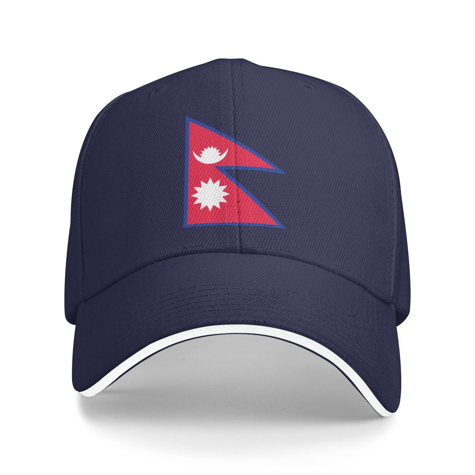 flag of nepal baseball cap stand with nepal hat support nepalese trucker dad hat for men women