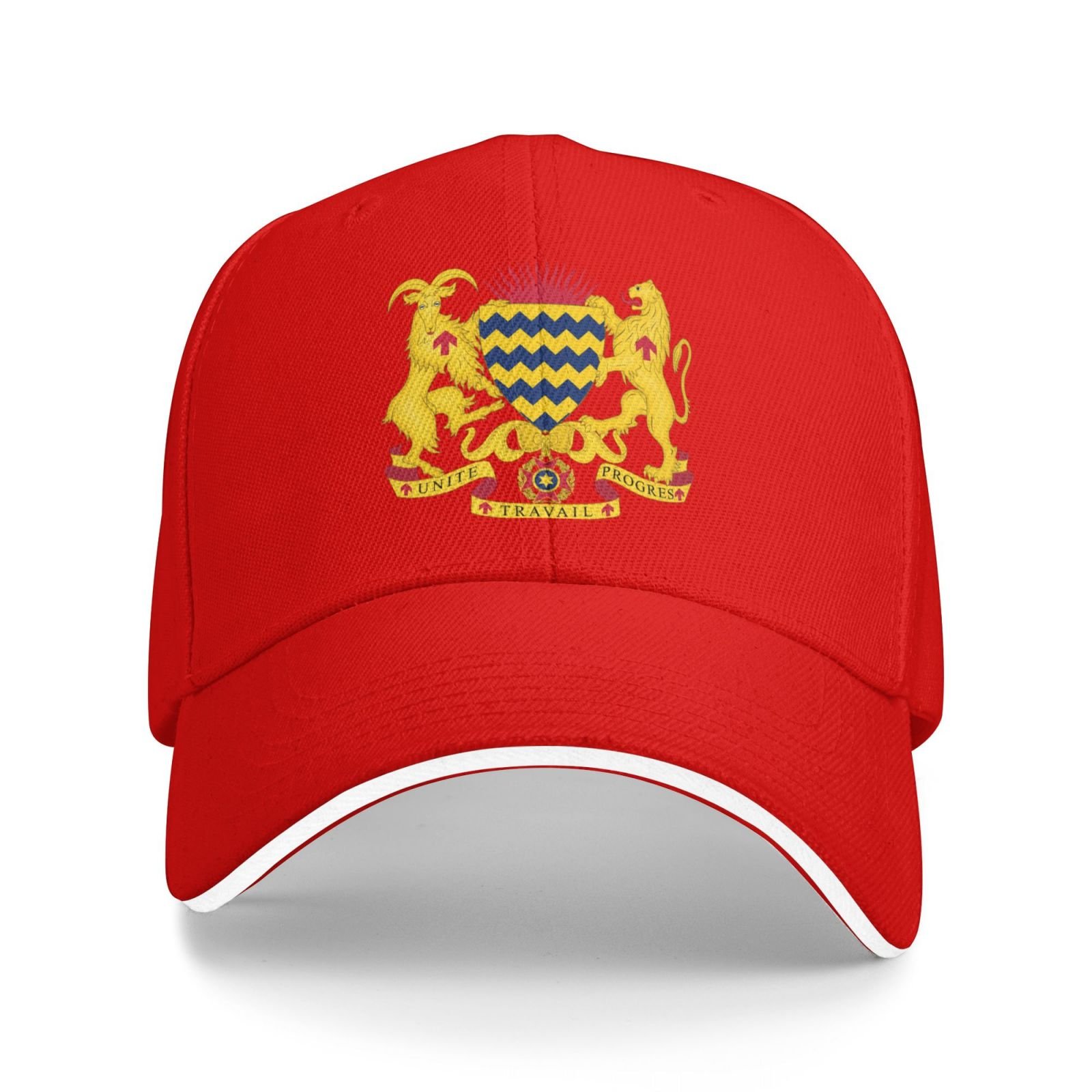 coat of arms for chad baseball cap support chad emblem chadian trucker dad hat for men women