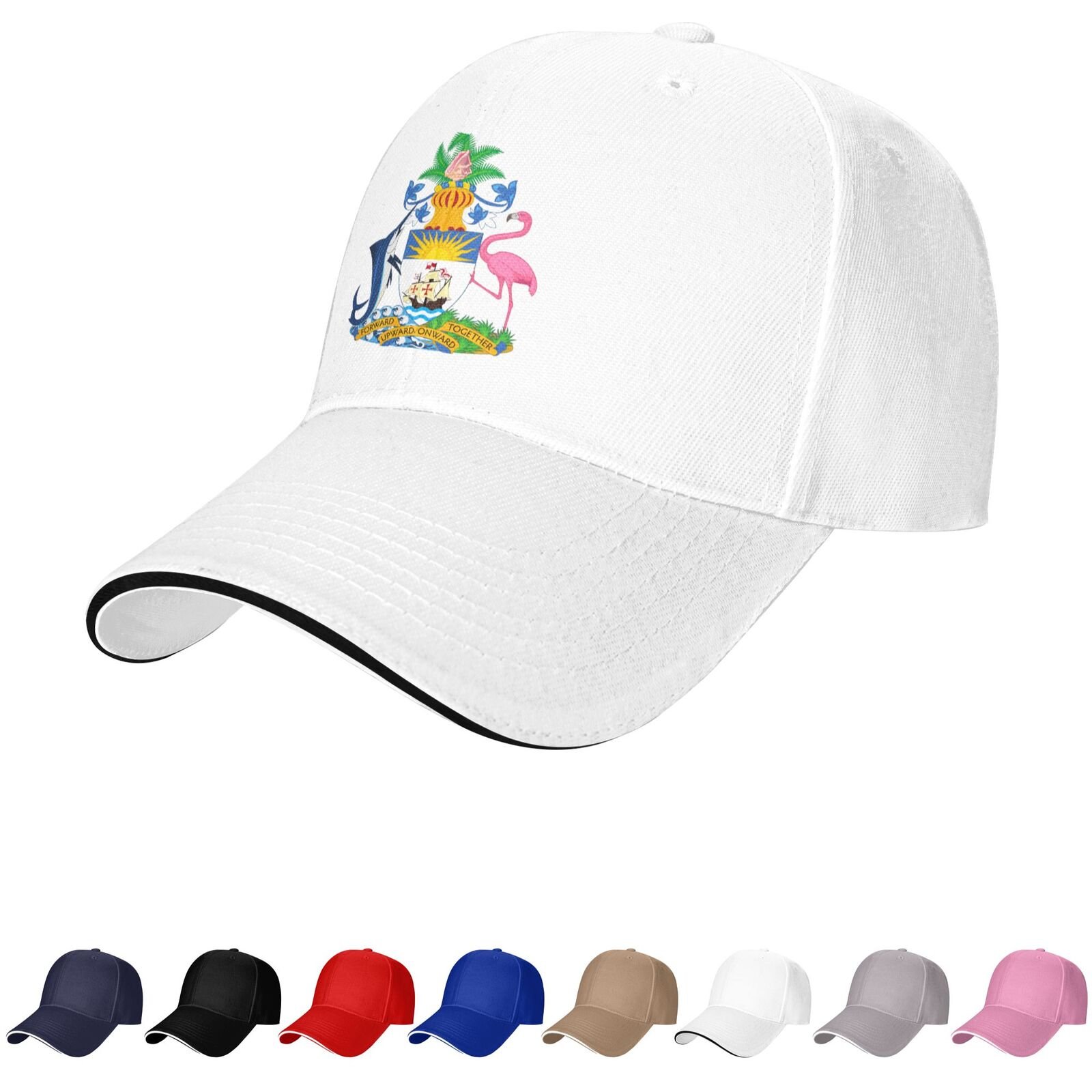 bahamas emblem hat bahamian caps for men women coat of arms of bahamas baseball cap trucker dad hat