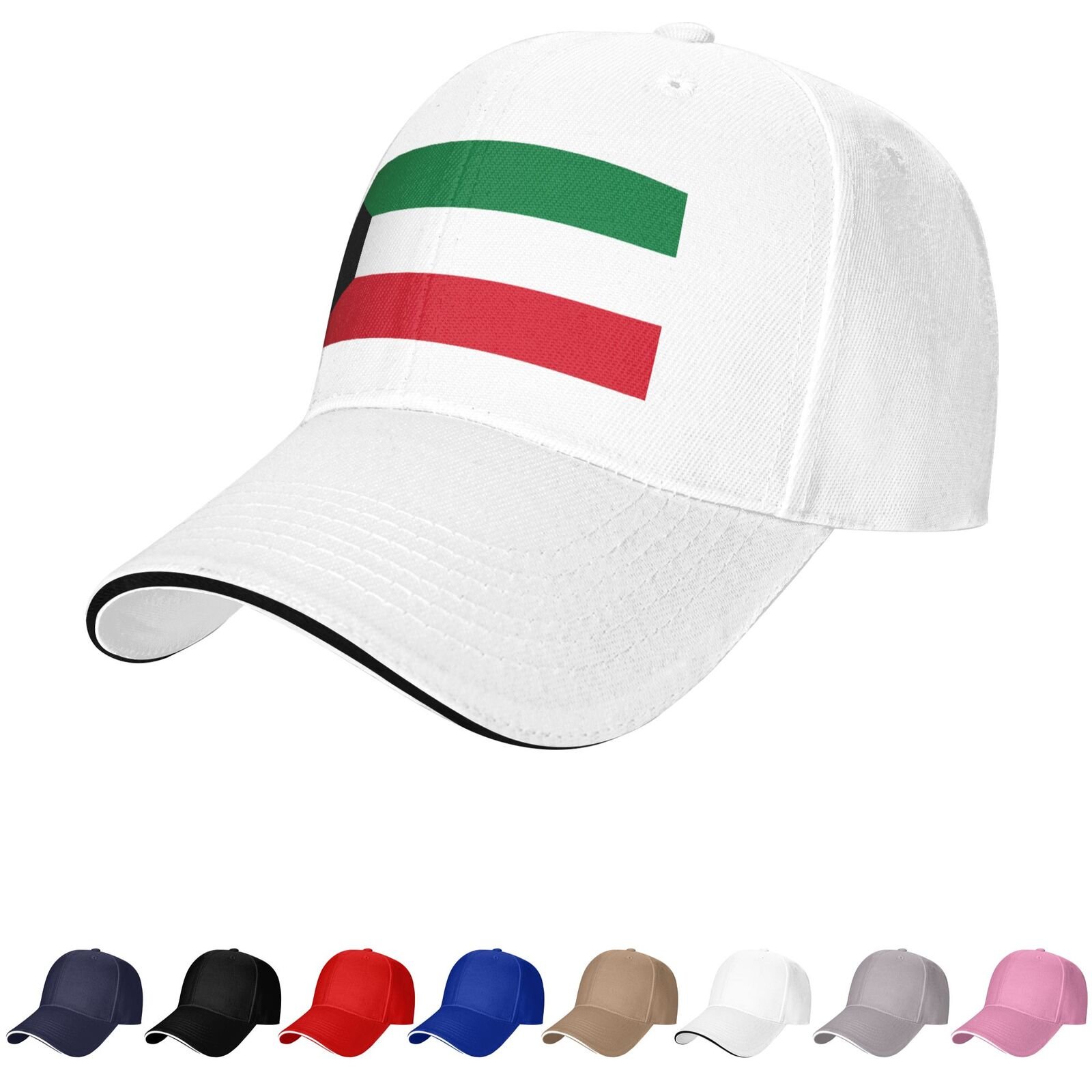 kuwait flag hat kuwaiti caps for men women flag of kuwait baseball cap trucker dad hat