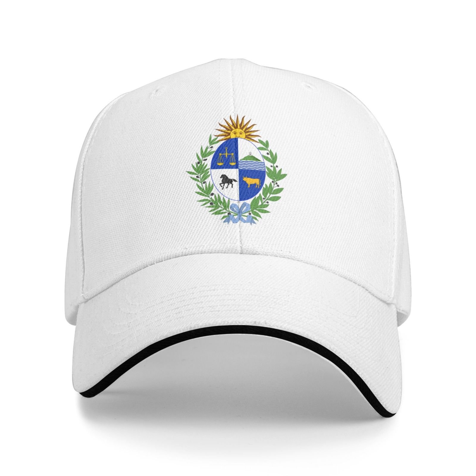 uruguay national emblem hat support uruguay coat of arms baseball cap uruguayan hat for women men adjustable hat