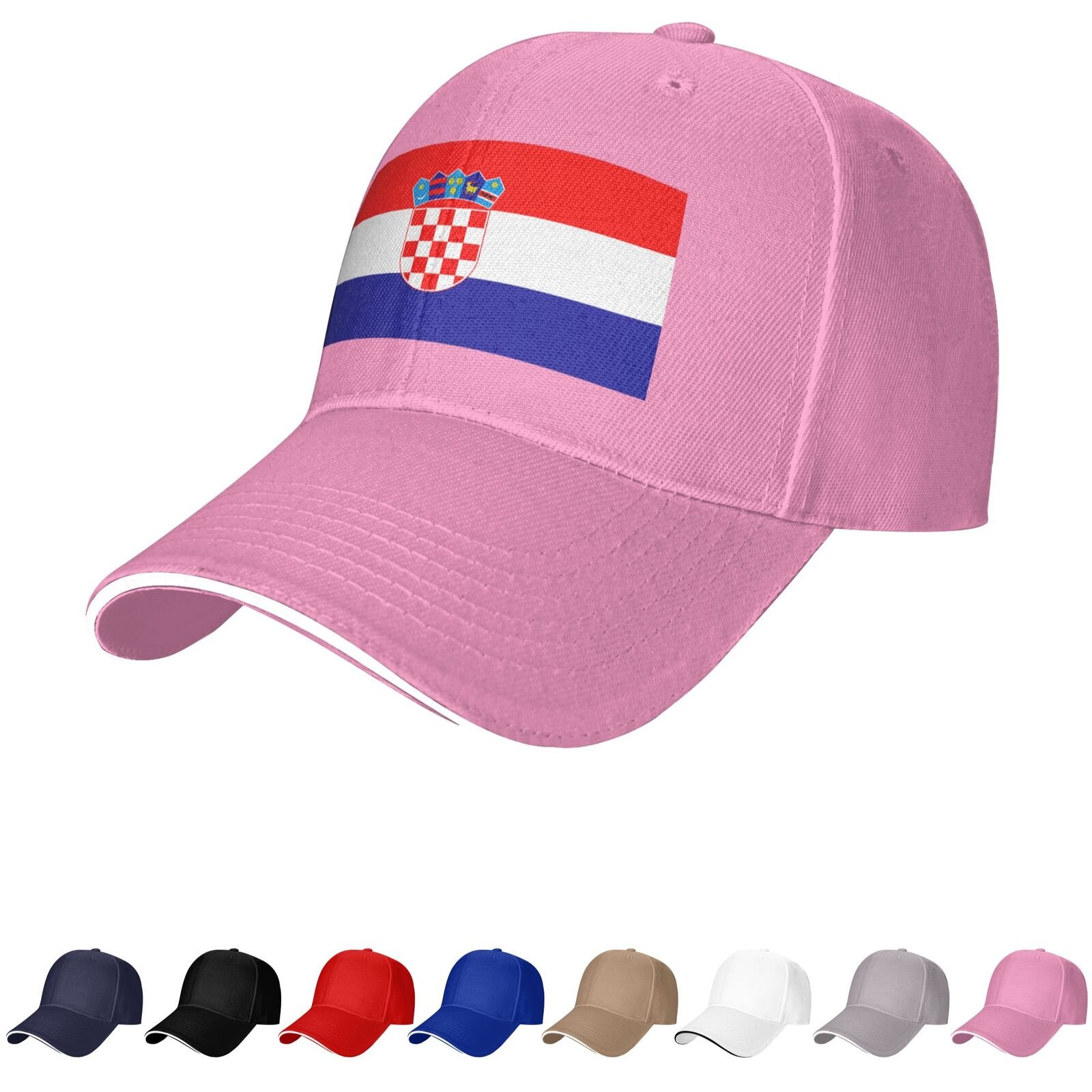(croatia) flag hat croatian caps for men women flag of (croatia) baseball cap trucker dad hat