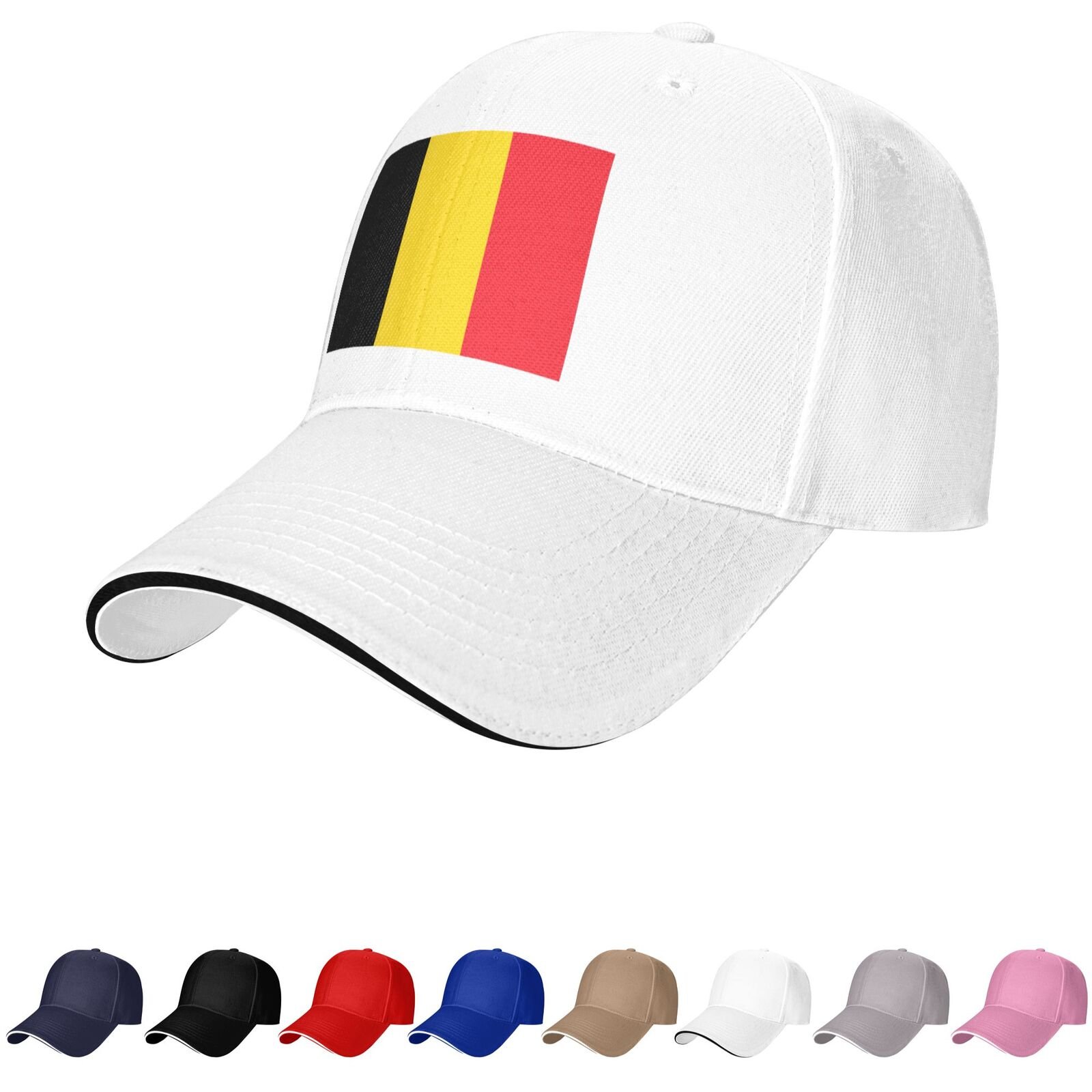 belgian flag hat belgium caps for men women flag of belgian baseball cap trucker dad hat