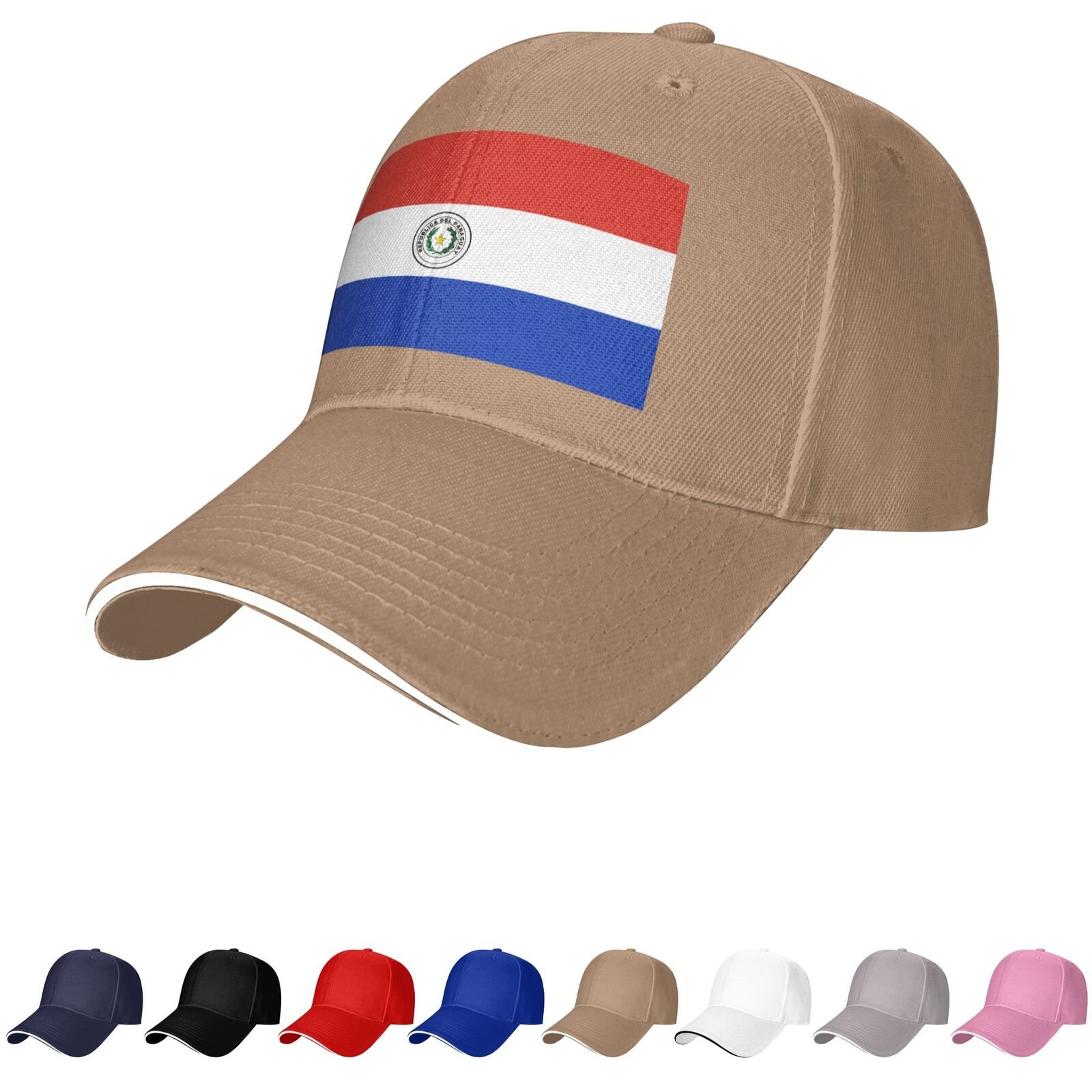 paraguay flag hat paraguayan caps for men women flag of paraguay baseball cap trucker dad hat