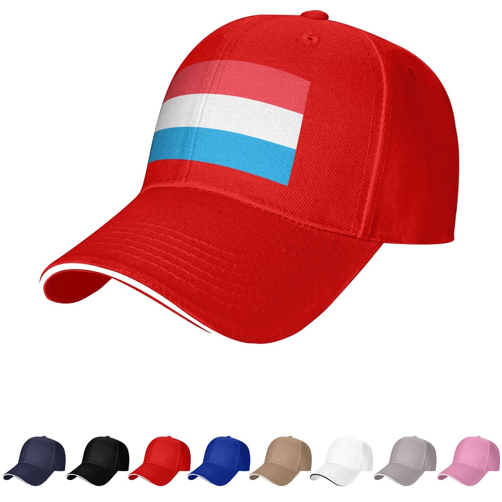 luxembourg flag hat luxembourgian caps for men women flag of luxembourg baseball cap trucker dad hat