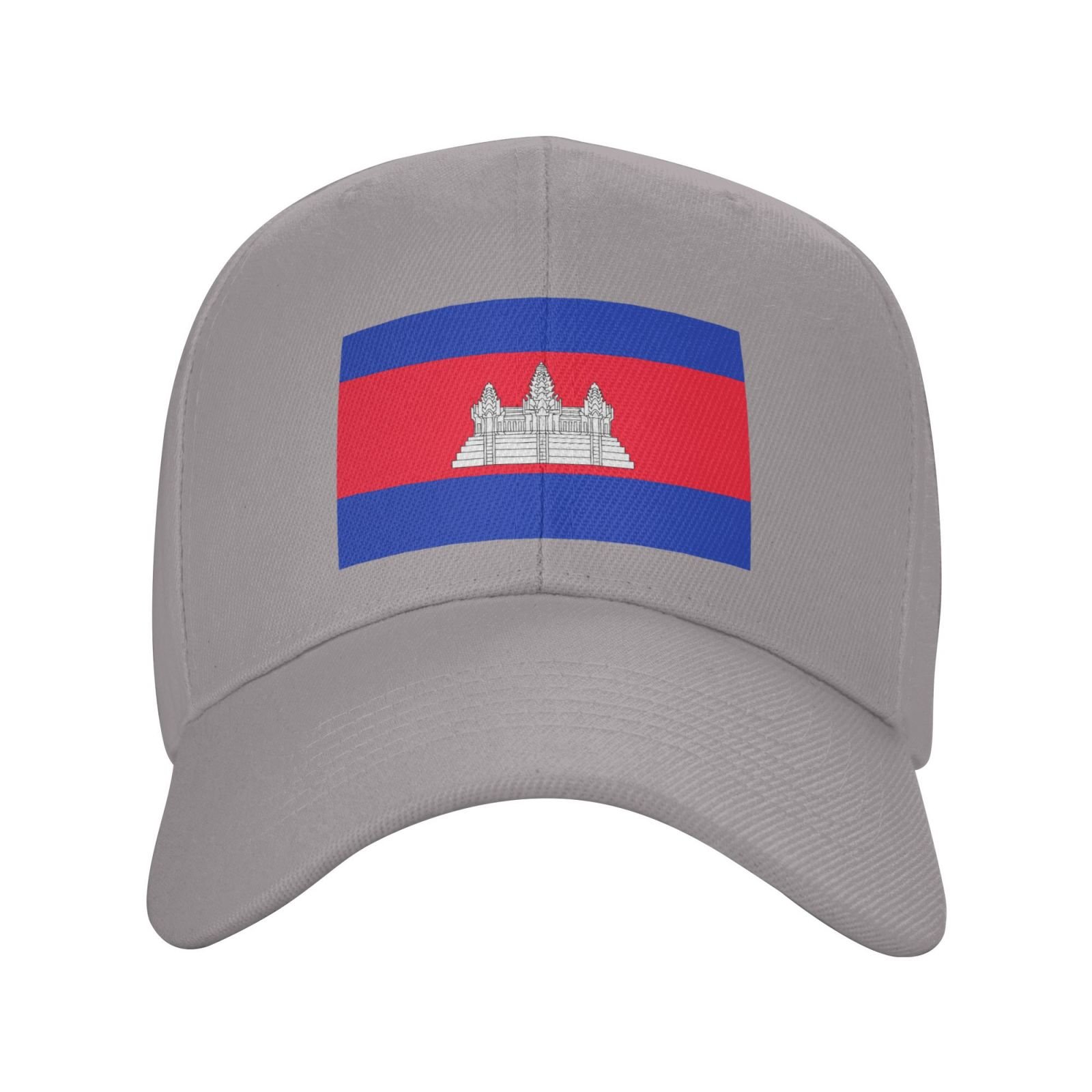 cambodia hat for men women flag of cambodia baseball cap adjustable trucker dad hats