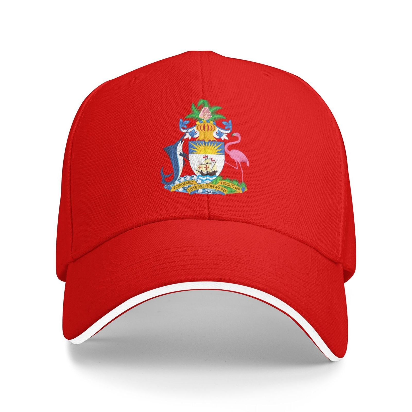 bahamas national emblem hat support bahamas coat of arms baseball cap bahamian hat for women men adjustable hat