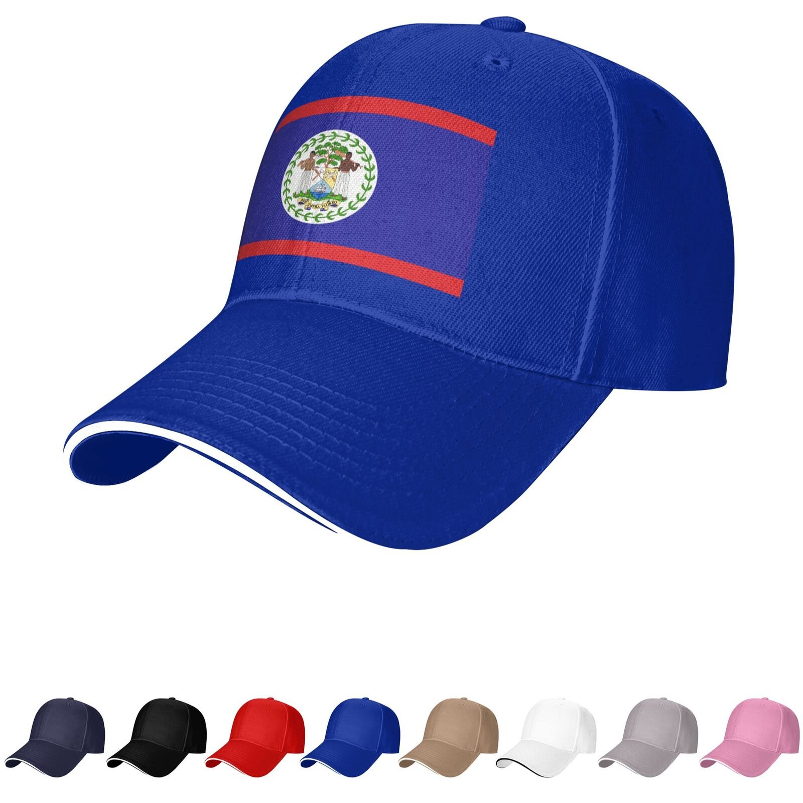 belize flag hat belizean caps for men women flag of belize baseball cap trucker dad hat