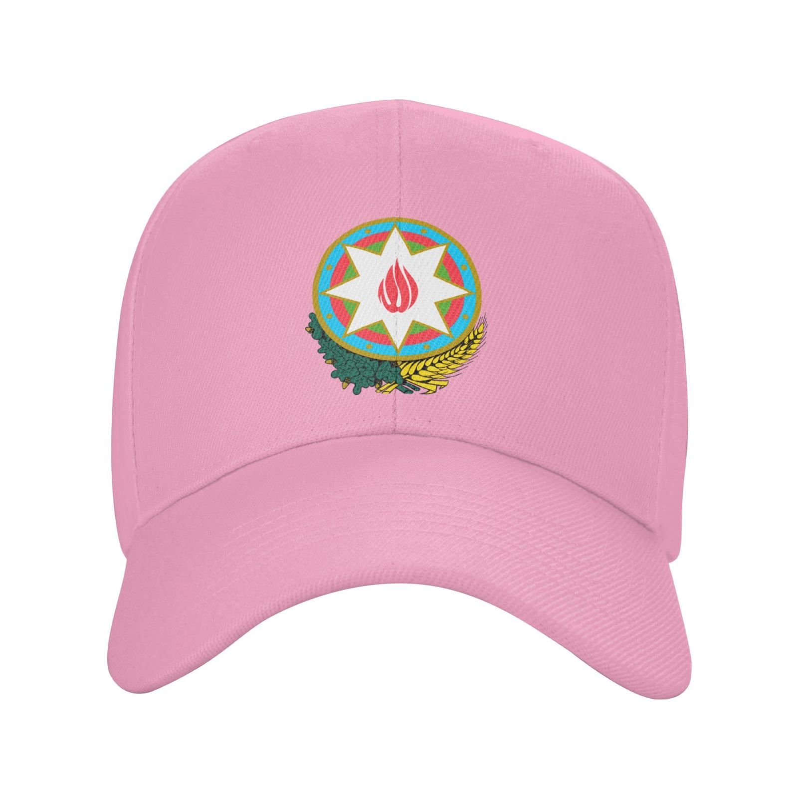 azerbaijan hat for men women coat of arms of azerbaijan baseball cap adjustable trucker dad hats