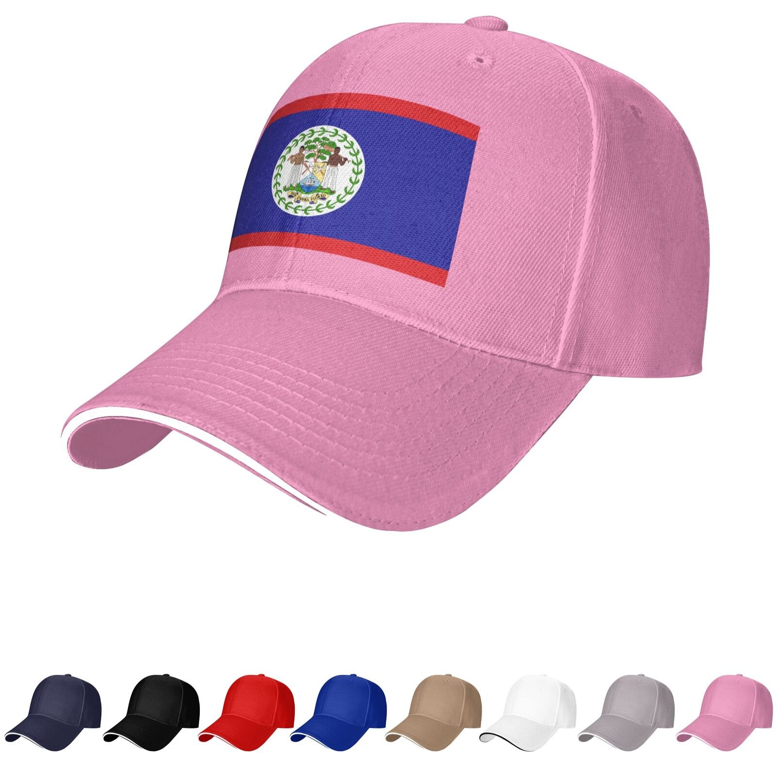 belize flag hat belizean caps for men women flag of belize baseball cap trucker dad hat